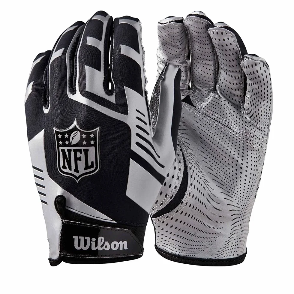 Wilson Rękawice do futbolu amerykańskiego NFL Stretch Fit Receivers Glove, rozmiar uniwersalny