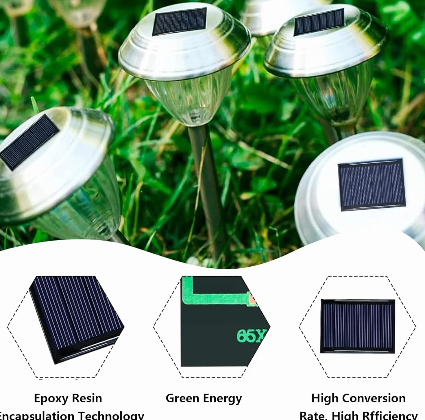 6 sztuk 62 x 36 mm Micro Mini Panele Słoneczne, 3V 0,27W 90mA Przenośny Polikrystaliczny krzem Panel Słoneczny, Panel fotowoltaiczny do domu DIY Projekty naukowe Ładowarka