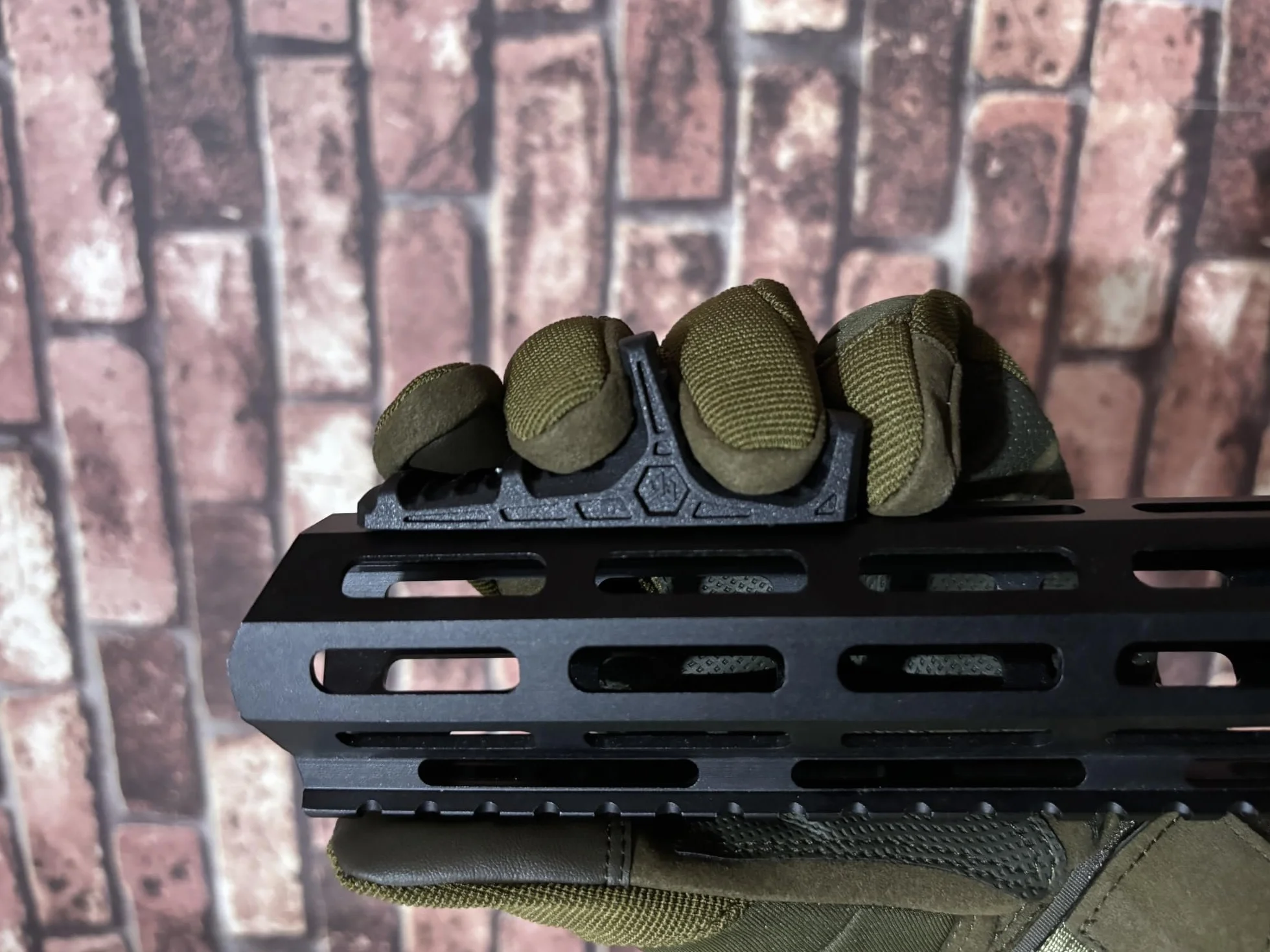 Jungle Leopard M4 MLok Keymod Ogranicznik ręczny uchwyt blokady PPG Python akcesoria