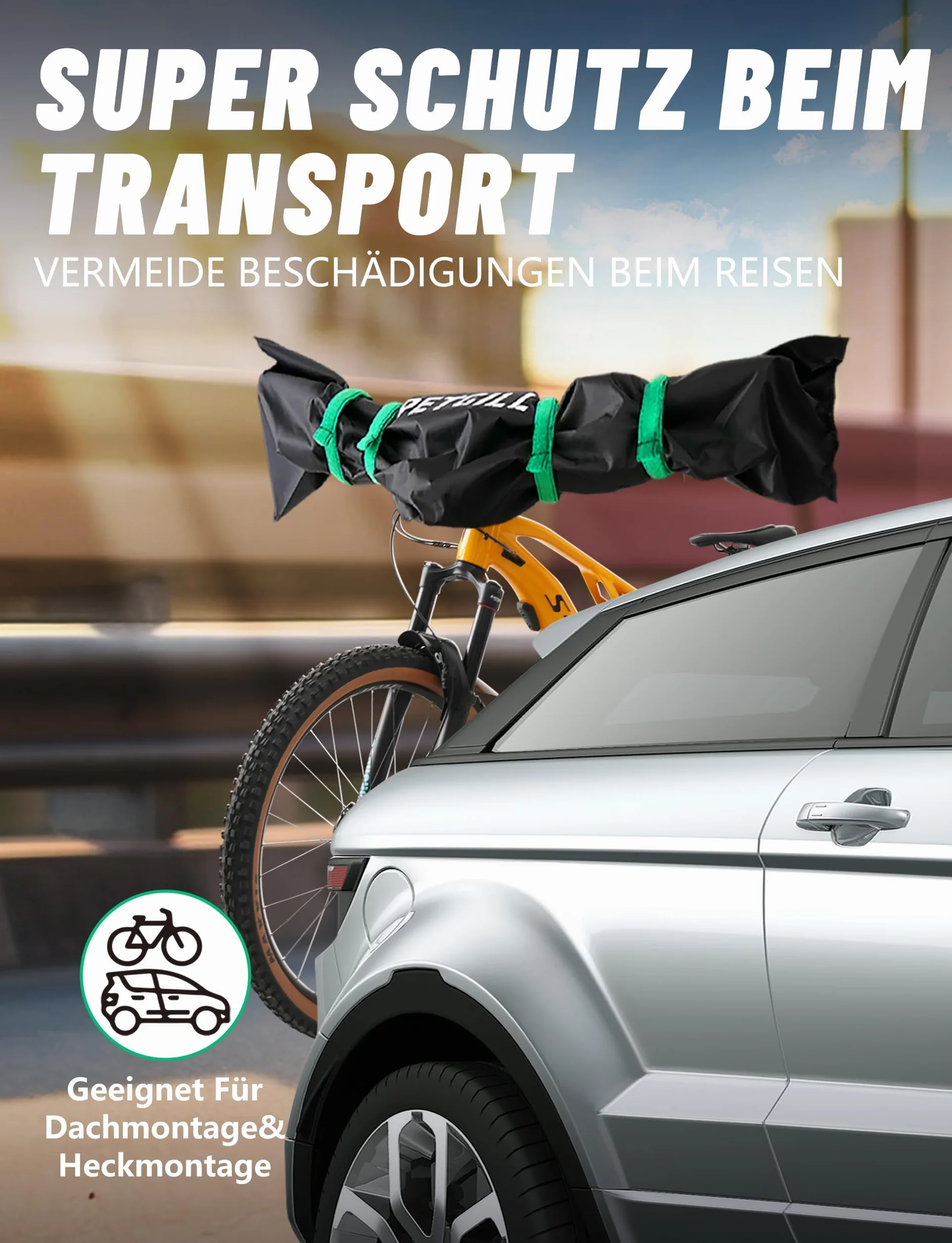 Zestaw 2 pokrowców na kierownicę roweru elektrycznego, akcesoria do transportu roweru, wodoodporne, odporne na wilgoć i kurz, akcesoria rowerowe