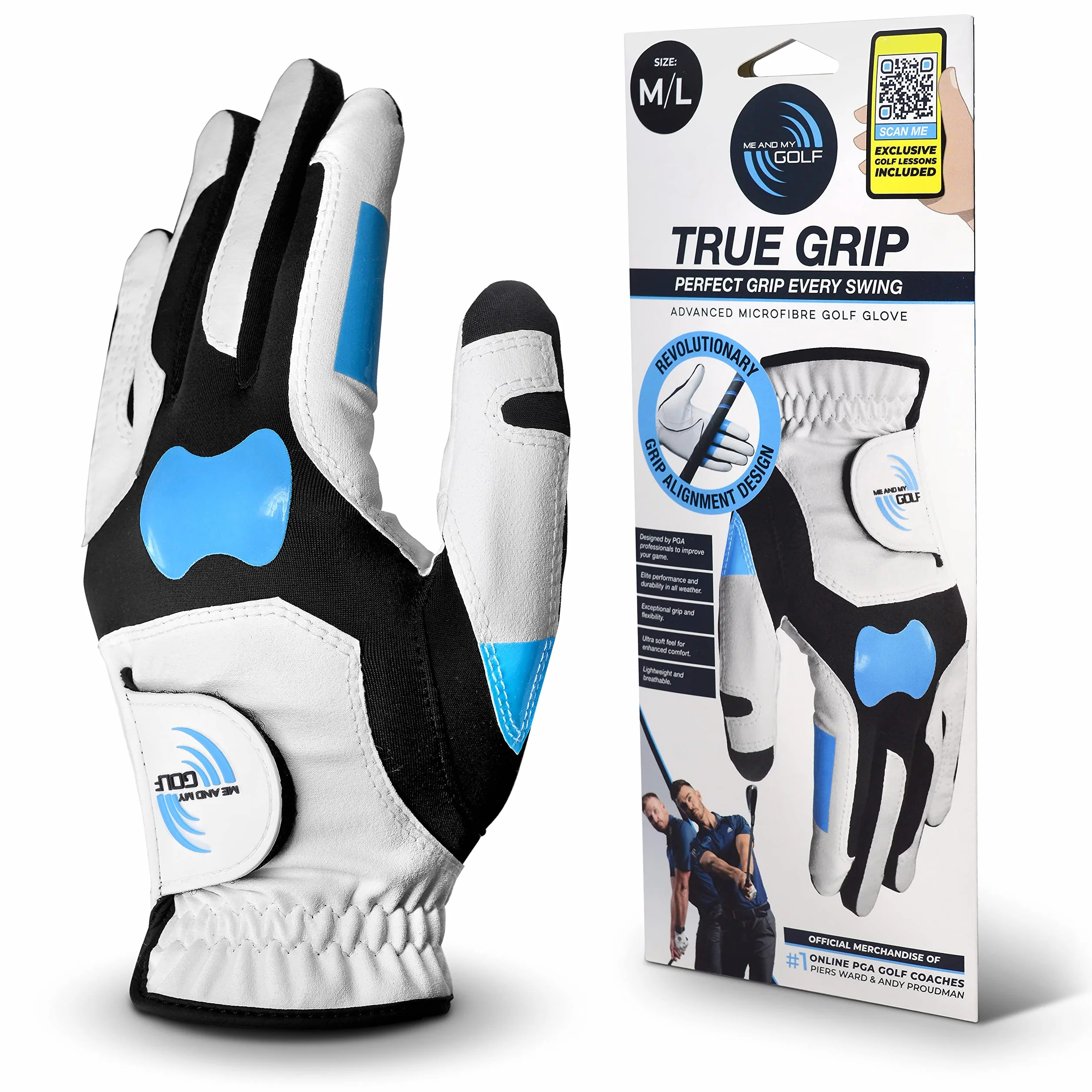 ME AND MY GOLF True Grip rękawice treningowe rozmiar M/L