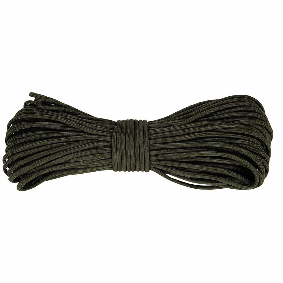 Paracord survivalowy VGEBY wytrzymały zielony wojskowy