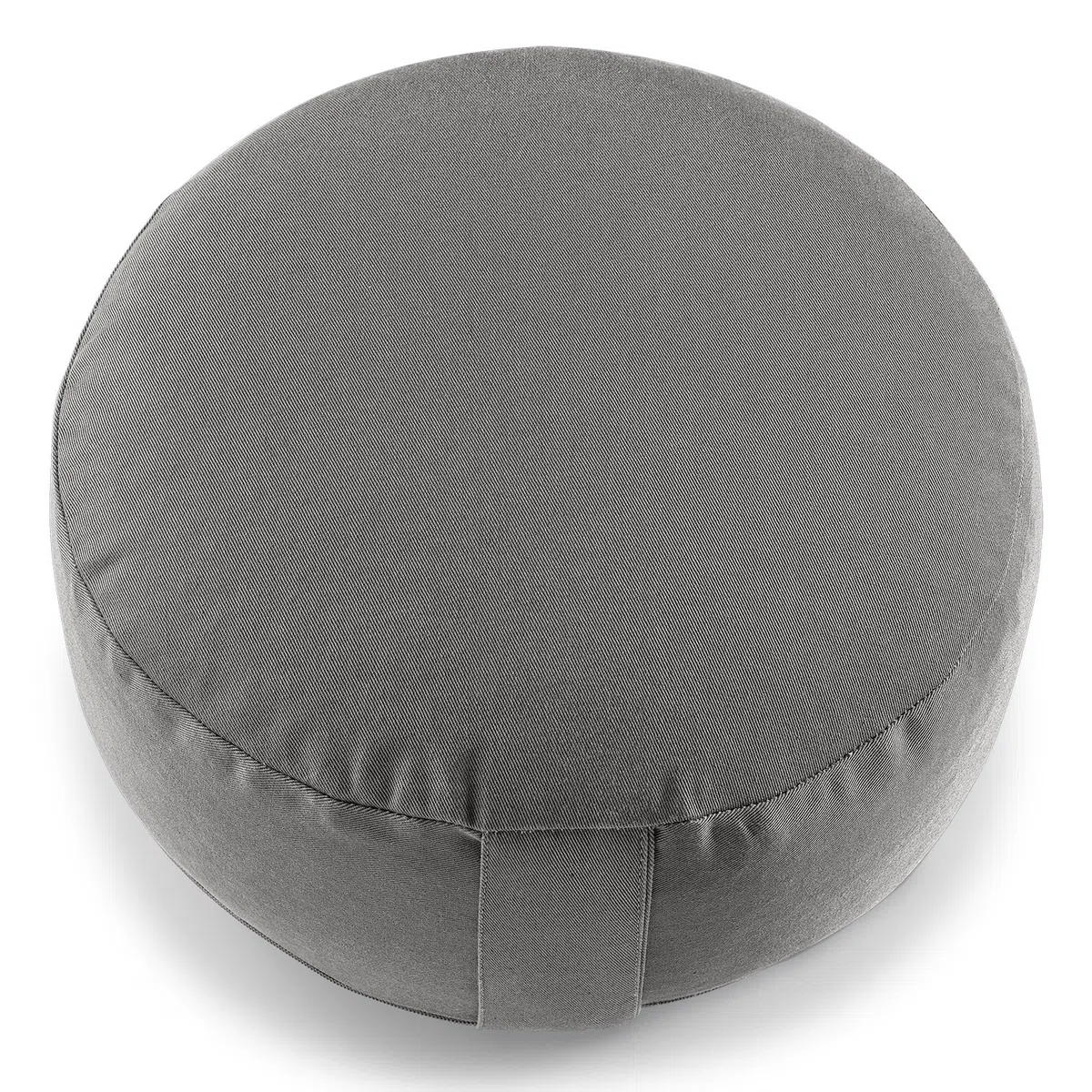 Lotuscrafts Yogakissen Meditationskissen Rund Lotus - komfortable & entspannte Mediation - Sitzhöhe 15cm - waschbarer Bezug aus Baumwolle - Yoga Sitzkissen mit Dinkelfüllung - GOTS Zertifiziert