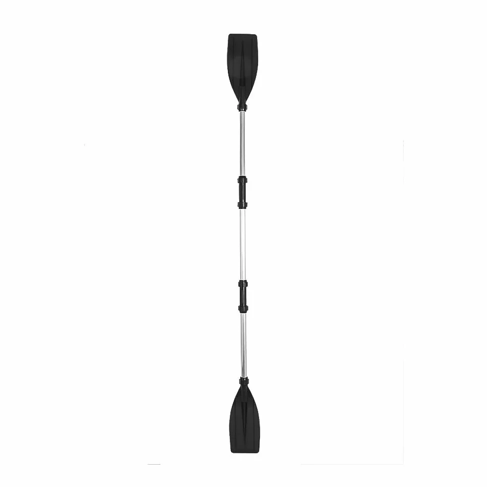 2 szt. Aluminiowe wiosła, lekkie wiosło kajakowe, odpinane wiosła kajakowe, wiosła do łodzi, 126 cm / 49,6 cala, do wszystkich rodzajów kajaków i łodzi