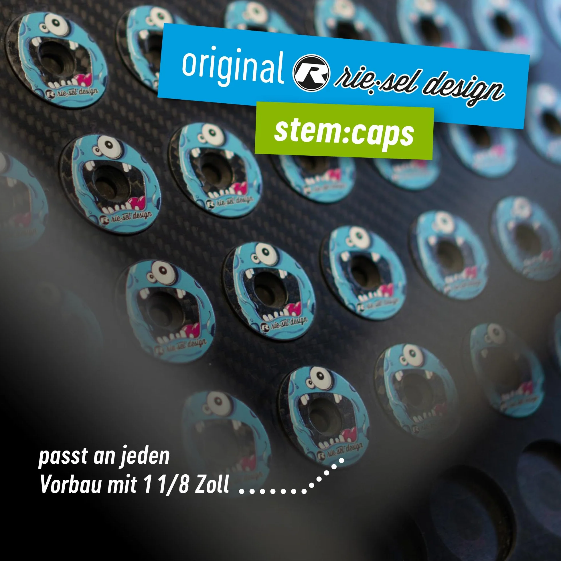 Riesel Design Stem: Czapka kierownicy Mixed