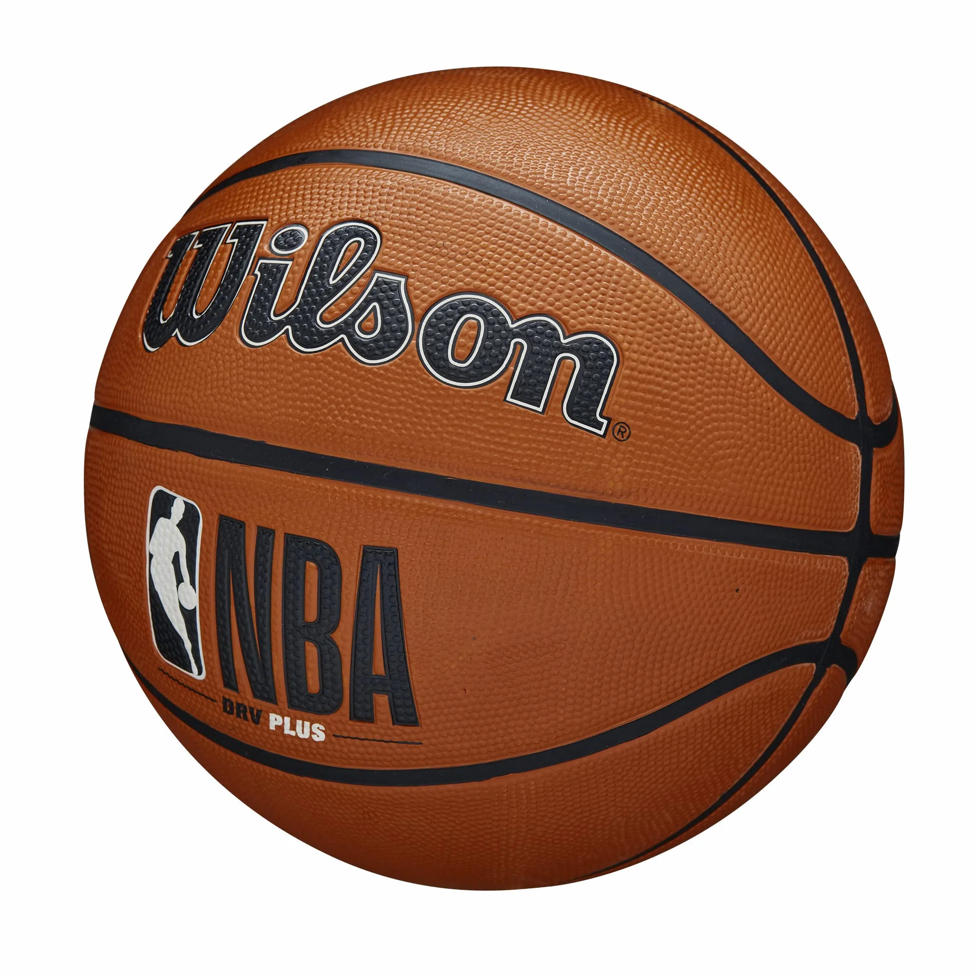 Wilson Koszykówka, model NBA DRV Plus, na zewnątrz, gumowy, rozmiar: 5, brązowy