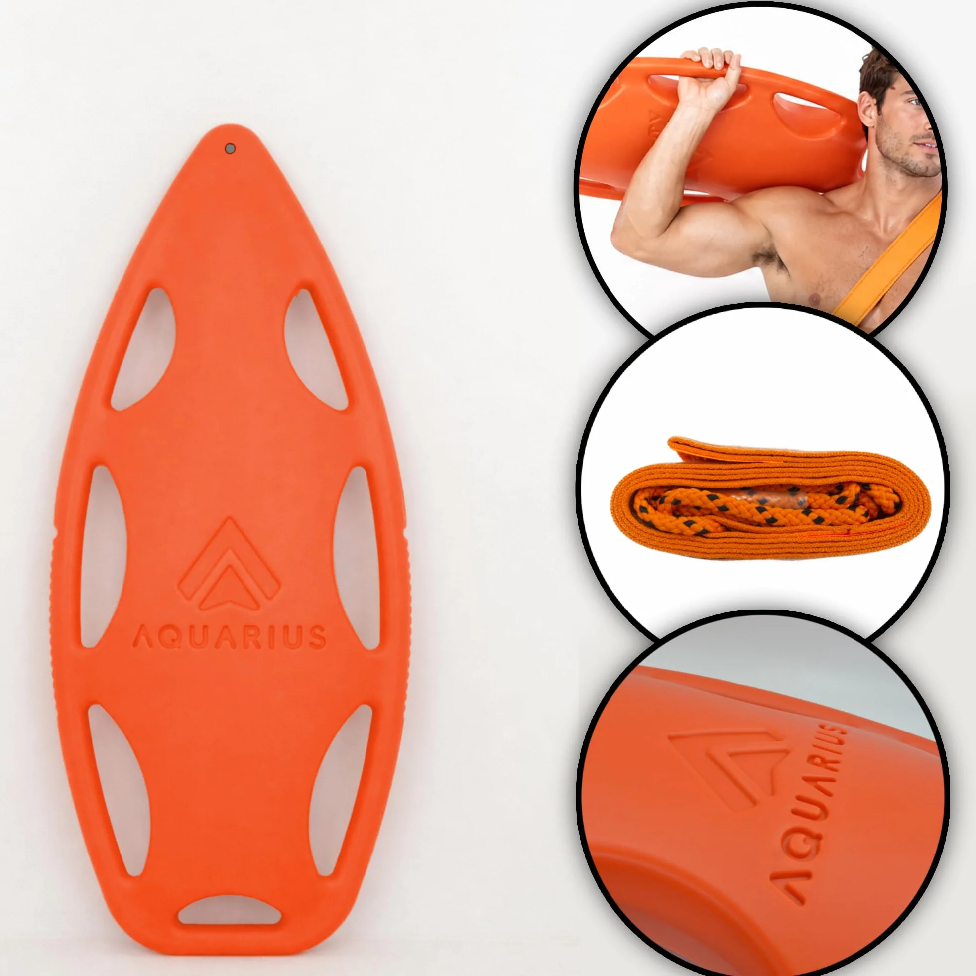Boje boja do pływania Baywatch deska do pływania boja ratunkowa pomoc Aurora