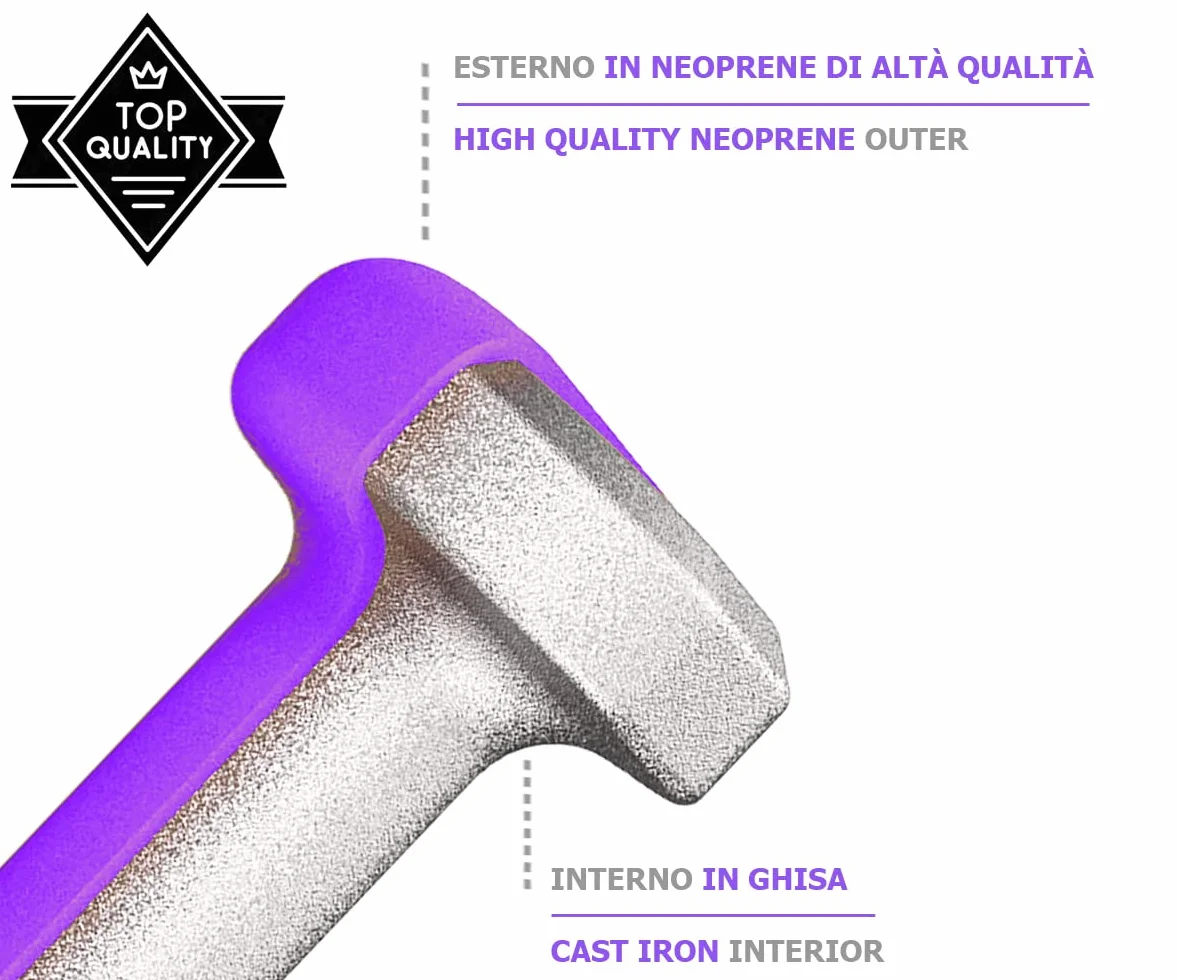 Hantle Neoprenowe Siłownia I Home Gym Antypoślizgowe Od 0.5 do 6 Kg Para Lub Pojedynczy