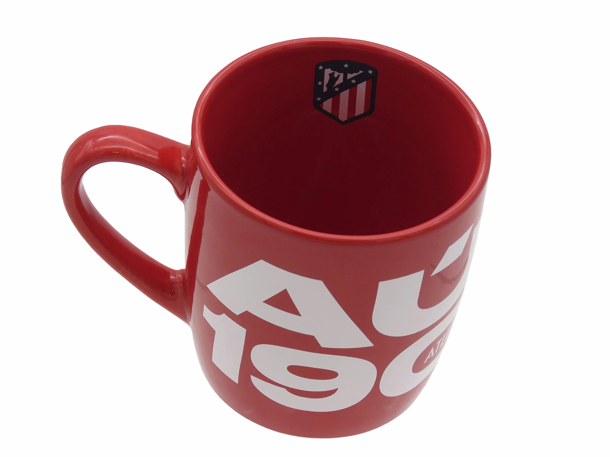Lakierowany kubek 350 ml Madryt Atletico Box Oryginalny prezent piłkarski CyP