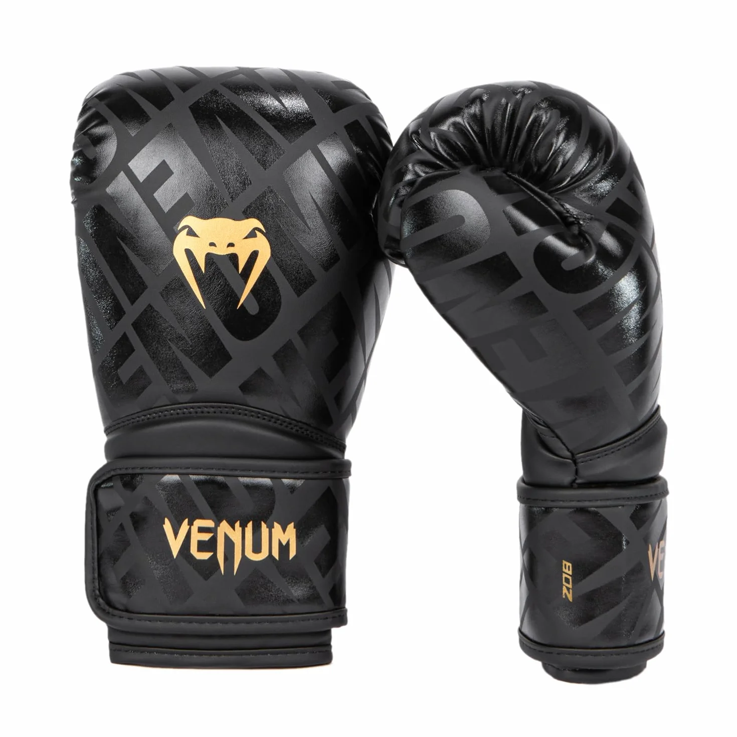 Venum Contender 1.5 XT Dziecięce rękawice bokserskie - czarne/złote - 170.1 g