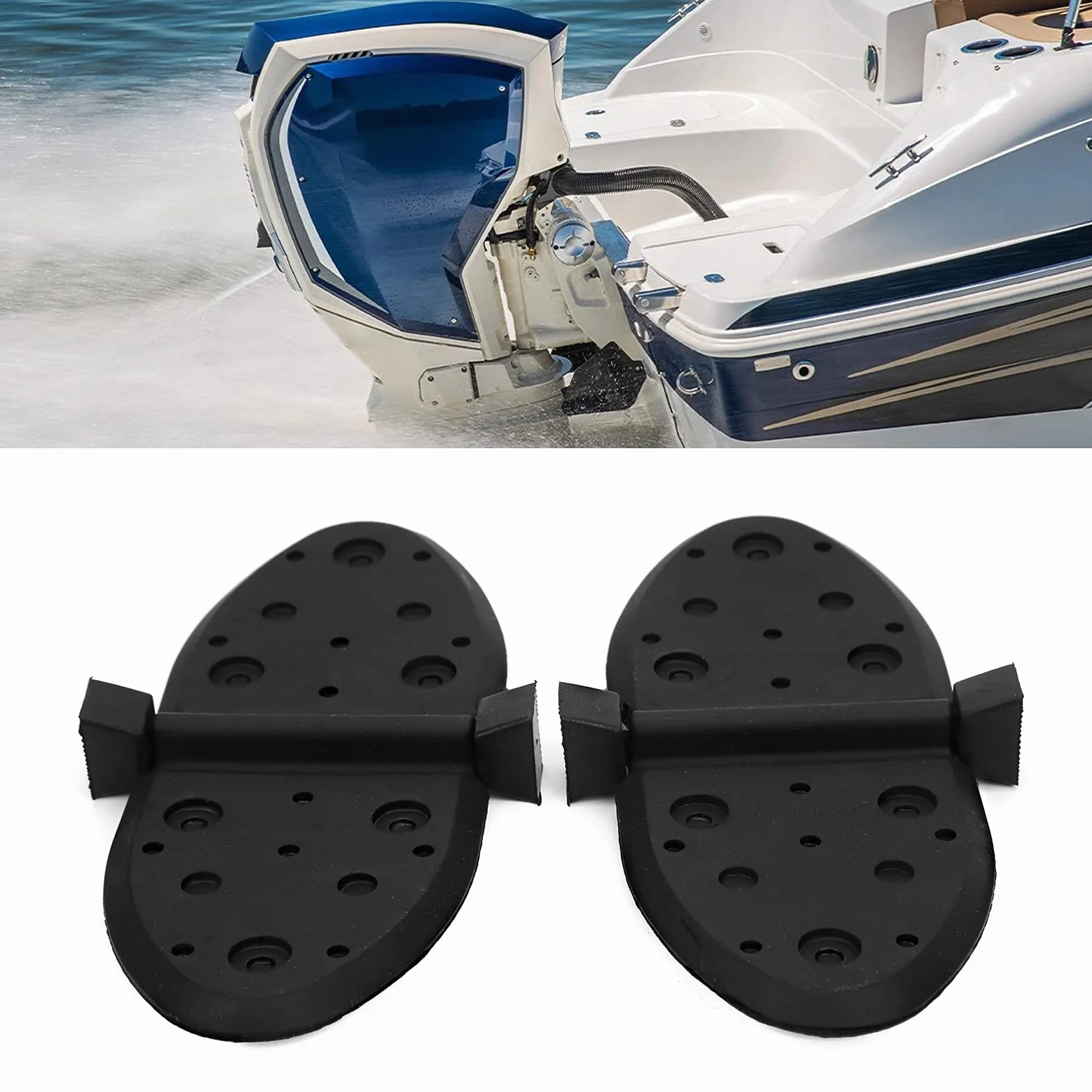 Odporna na korozję Klapa żaluzji Wodnych 807166A1Wydech Mercruiser – Zamiennik Stali Nierdzewnej i Klasy Morskiej Silniki V6 i V8