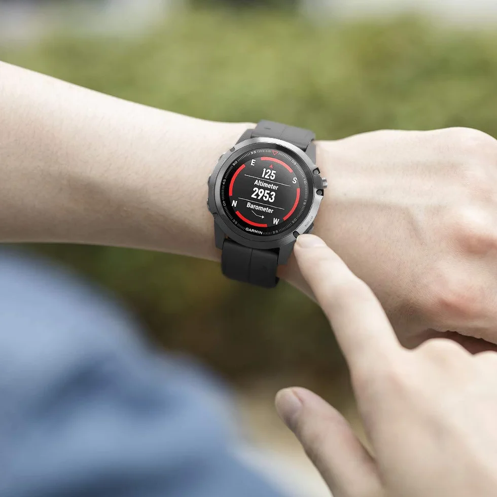 NotoCity Pasek do zegarka Garmin Fenix 5 / Fenix 5 Plus/Fenix 6 / Fenix 6 Pro/Fenix 7 / Fenix 7 Pro Forerunner 935/945, silikonowy pasek Quick-Fit o szerokości 22 mm, wiele kolorów (czarny)