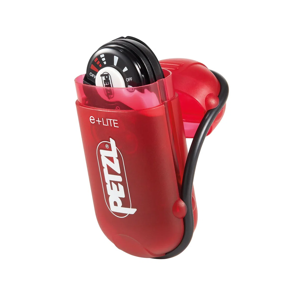 PETZL - Lampa e+LITE - Unisex, czarna, rozmiar uniwersalny.