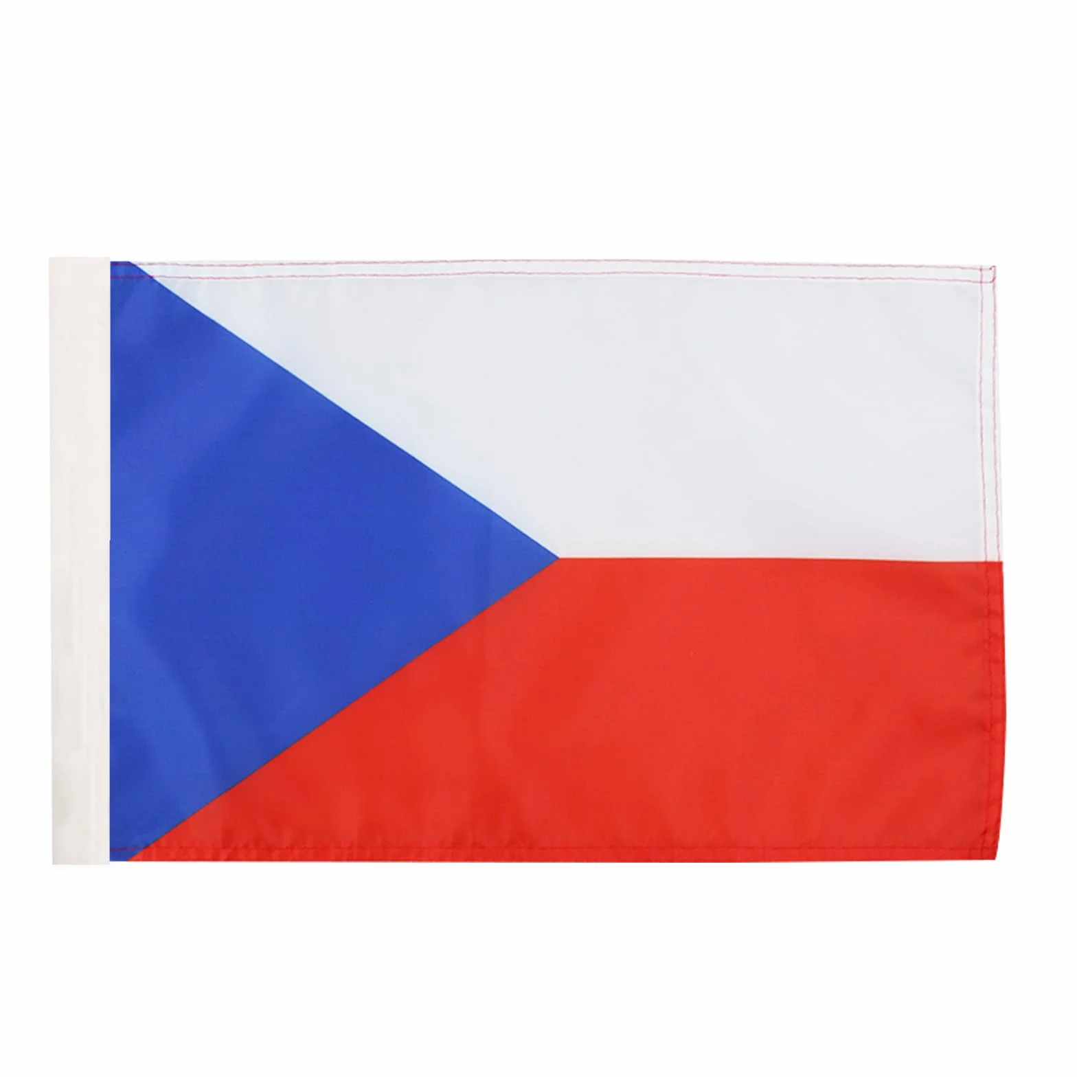 Flaga Republiki Czeskiej z pochwą na owcę, 45 x 30 cm