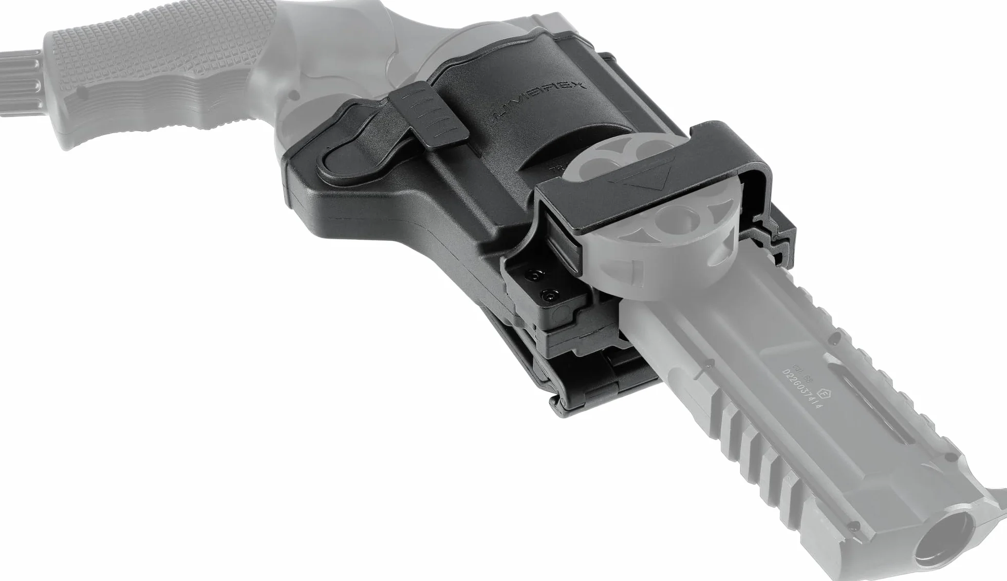 T4E Home Defense Holster Paddle for HDR 68 Revolver Black