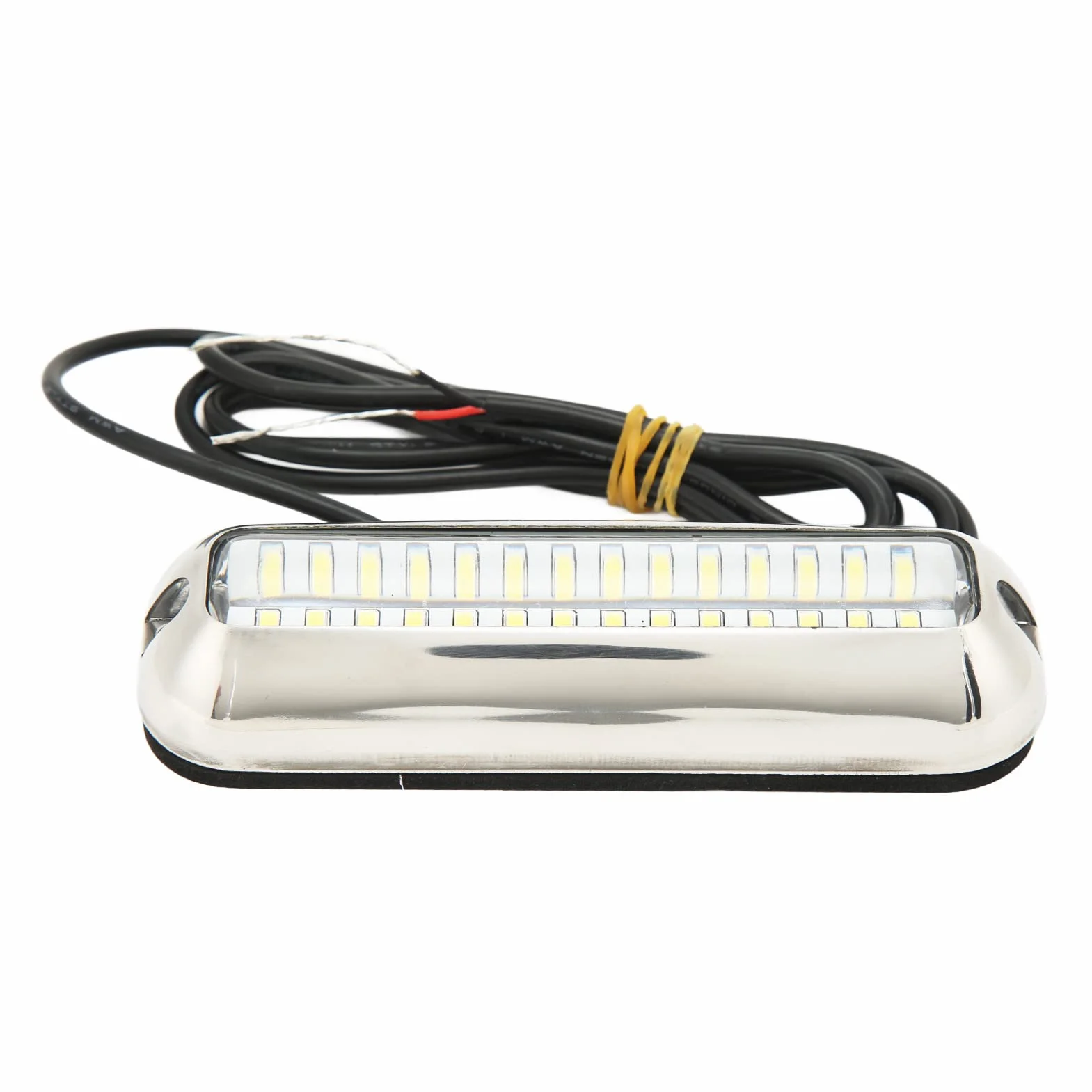 Marine Led Lights 42LEDS Wodoodporne Podwodne światło LED łodzi 10-30V DC Korek Spustowy światła dla Jachtu łódź/jacht Serii Statek/jacht Części(Niebieskie światło)