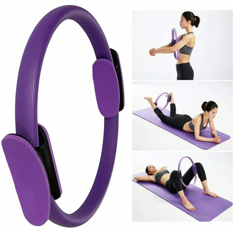 Dual Grip Magic zestaw ćwiczeń pierścień oporowy podwójny uchwyt do pilatesu