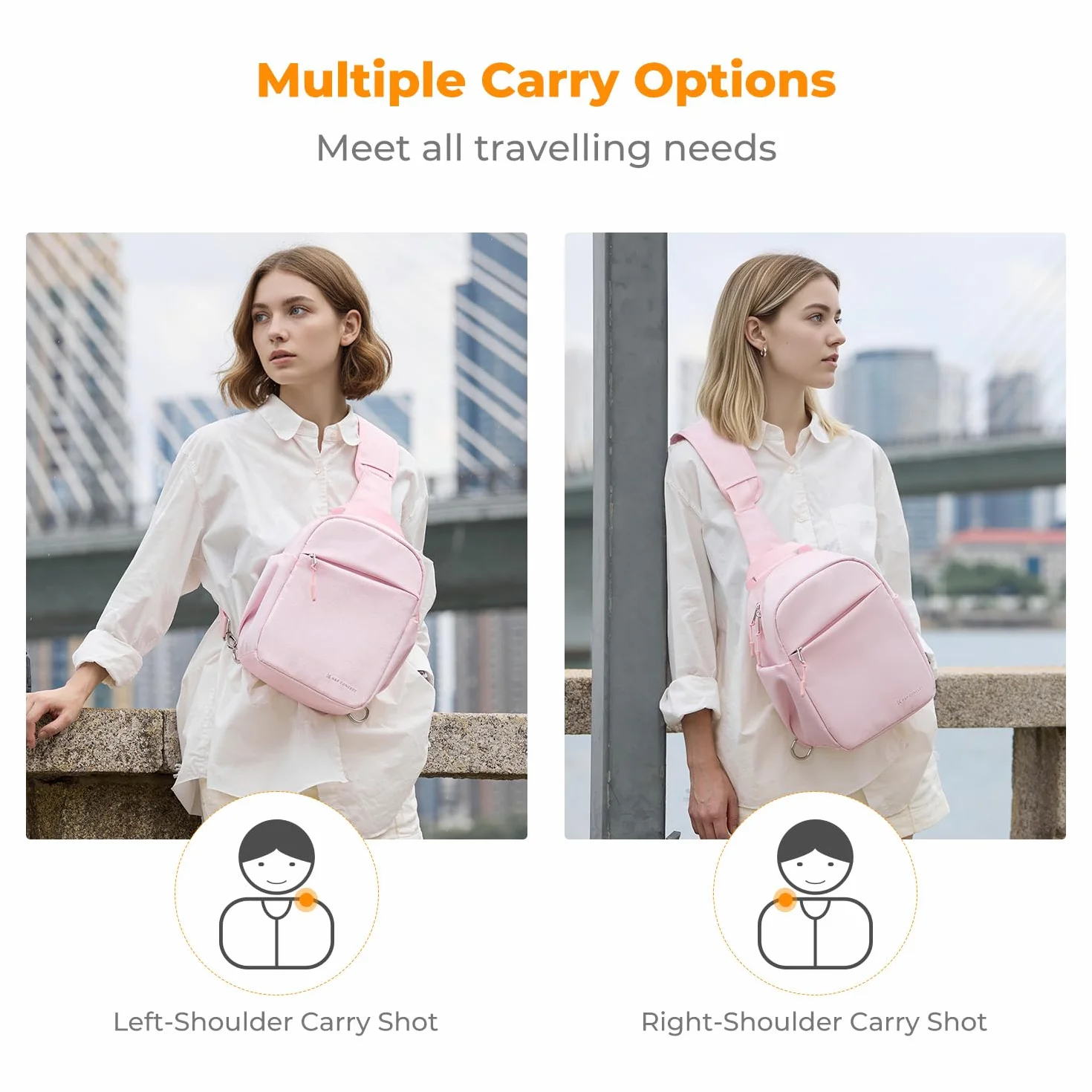 Torba fotograficzna K&F CONCEPT, torba na ramię, torba na ramię, mały plecak fotograficzny, wodoodporny plecak na aparat, regulowany pasek na ramię, plecak na obiektyw do lustrzanki cyfrowej/lustrzank