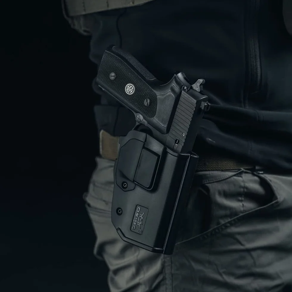 Sig Sauer P226 OWB Kabura Autolock Level 2 Retencja praworęczny Pas Zewnętrzny Regulowany