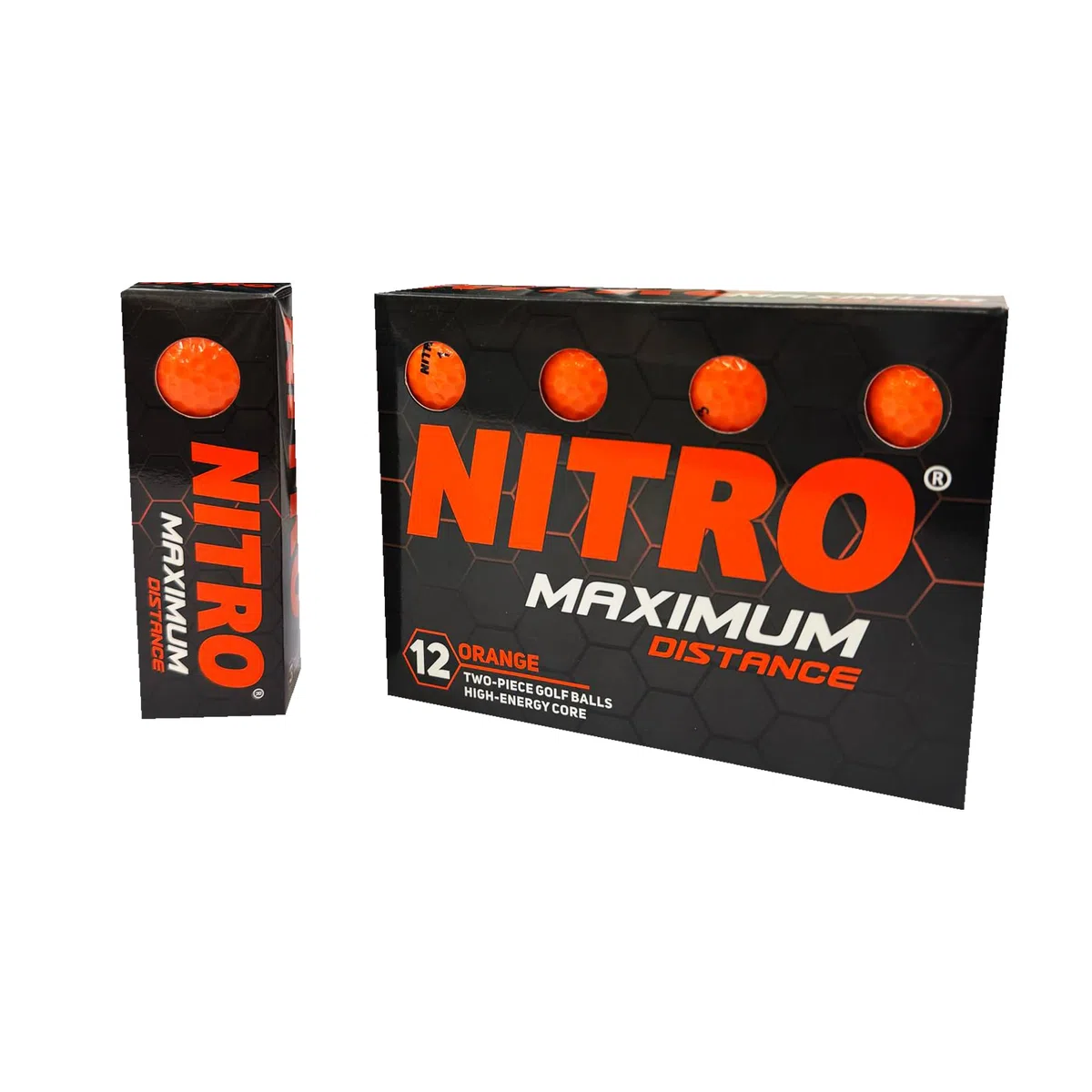 Nitro Piłka golfowa o maksymalnej odległości (12-pak)