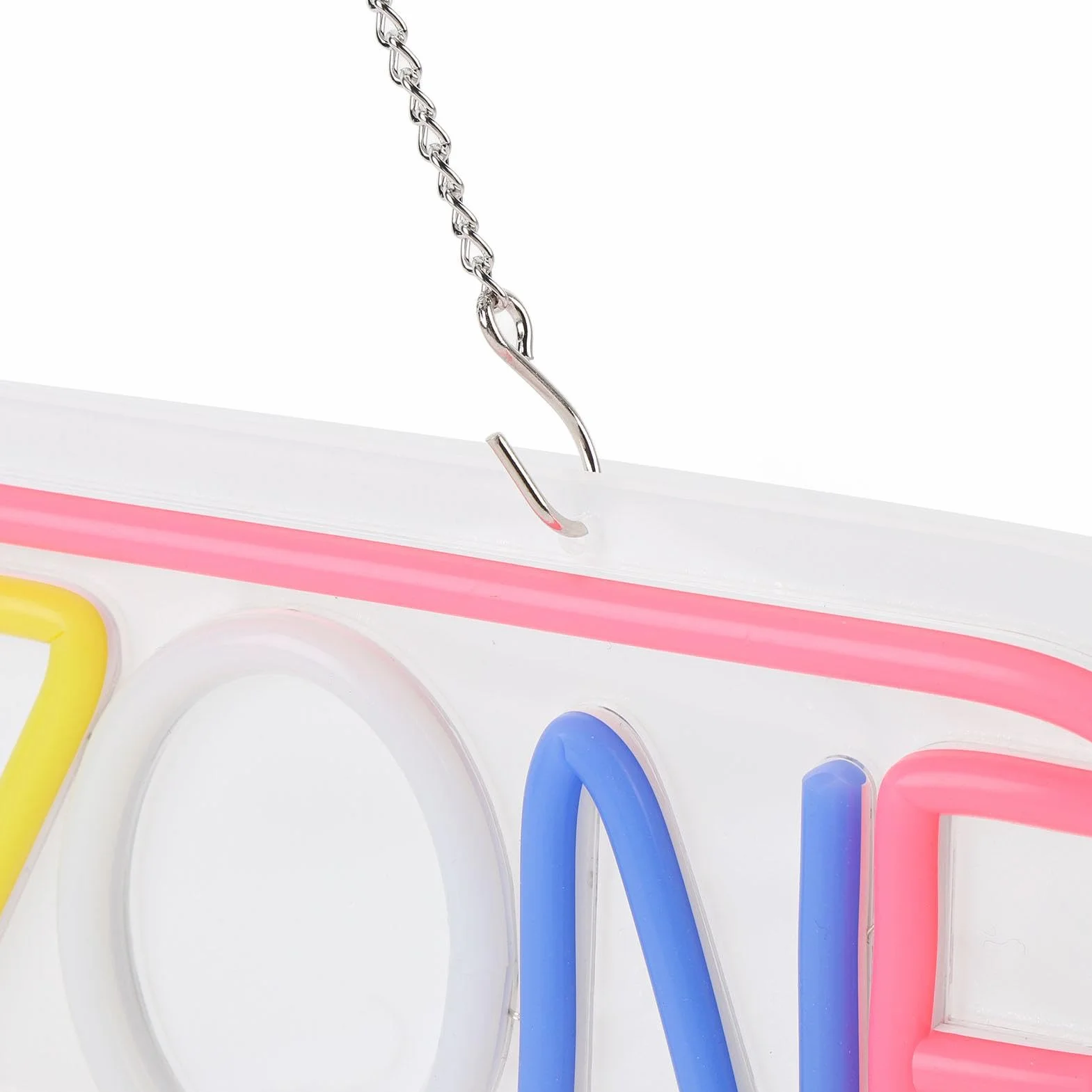 Neonowa tabliczka LED do strefy zabaw, kolorowe neonowe światło dekoracyjne na ścianę z USB