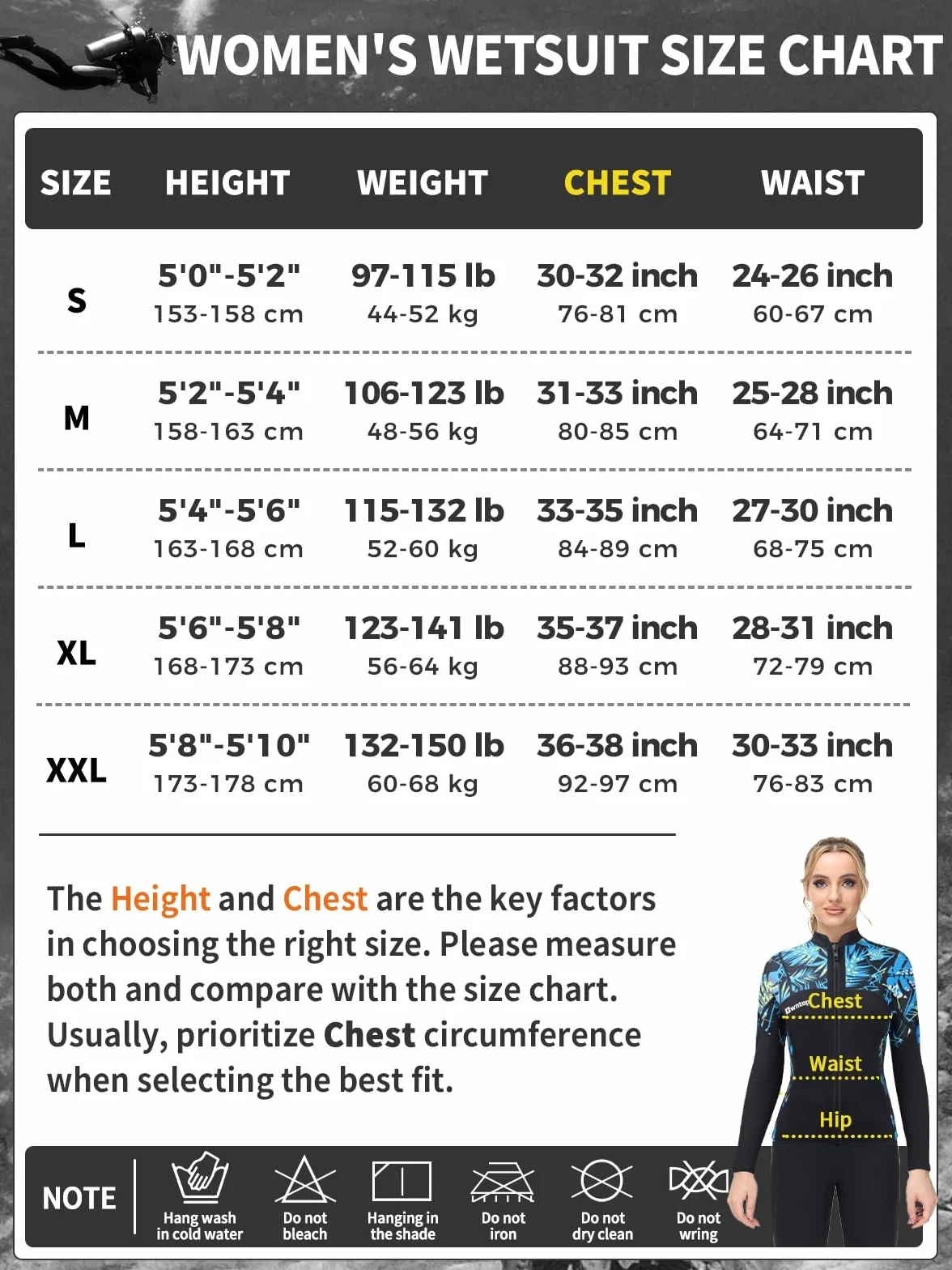 Owntop Kurtka z Mokradła dla Mężczyzn/Kobiet - 2mm Neoprenowa Wetsuit Top z Długim Rękawem z Przodu na Zamek do Nurkowania Surfingu Snorkelingu Pływania