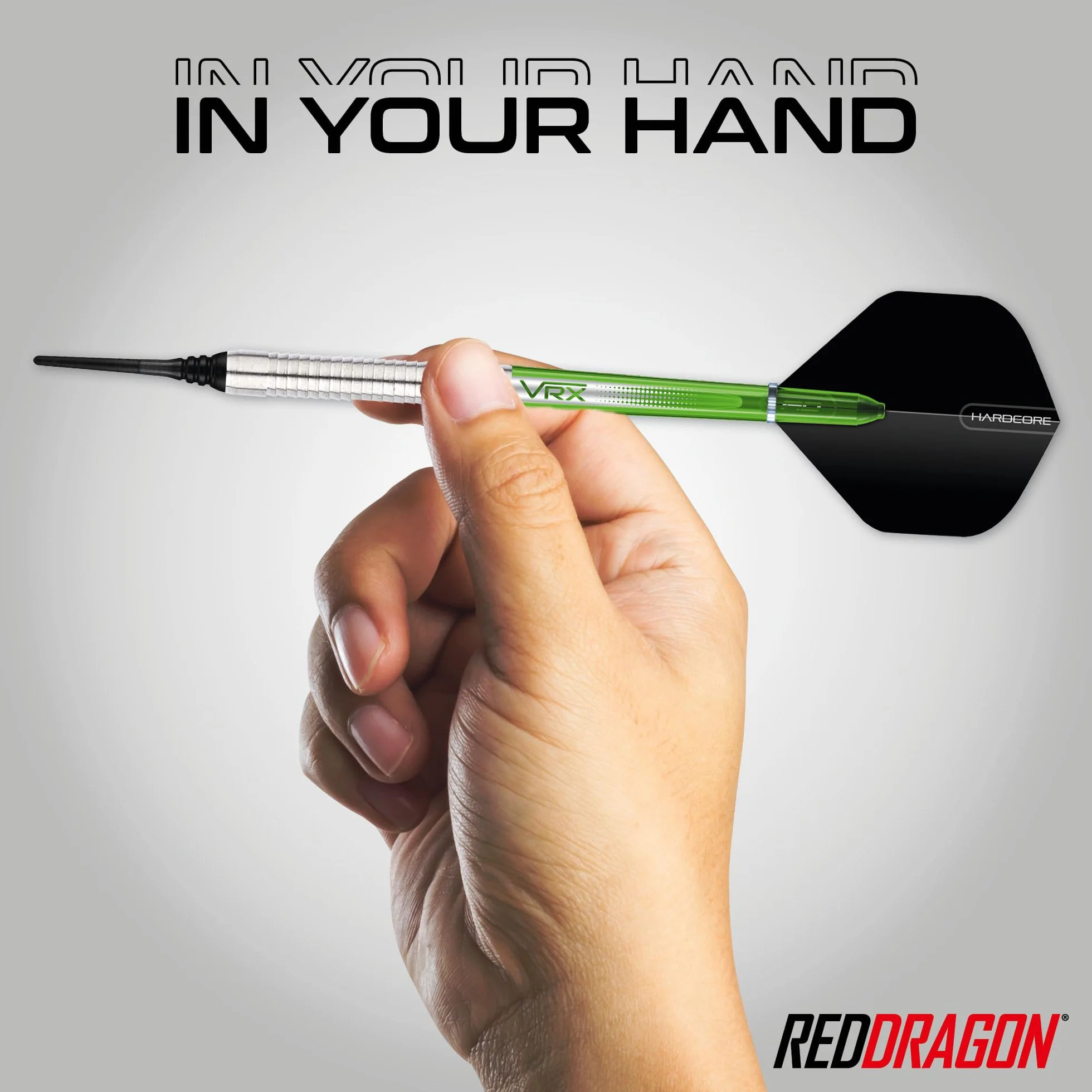 RED DRAGON Featherlite 13g Baryłka / 15g Waga Całkowita, Zestaw Rzutek z Miękką końcówką - 85% Wolfram z lotkami i trzonkami
