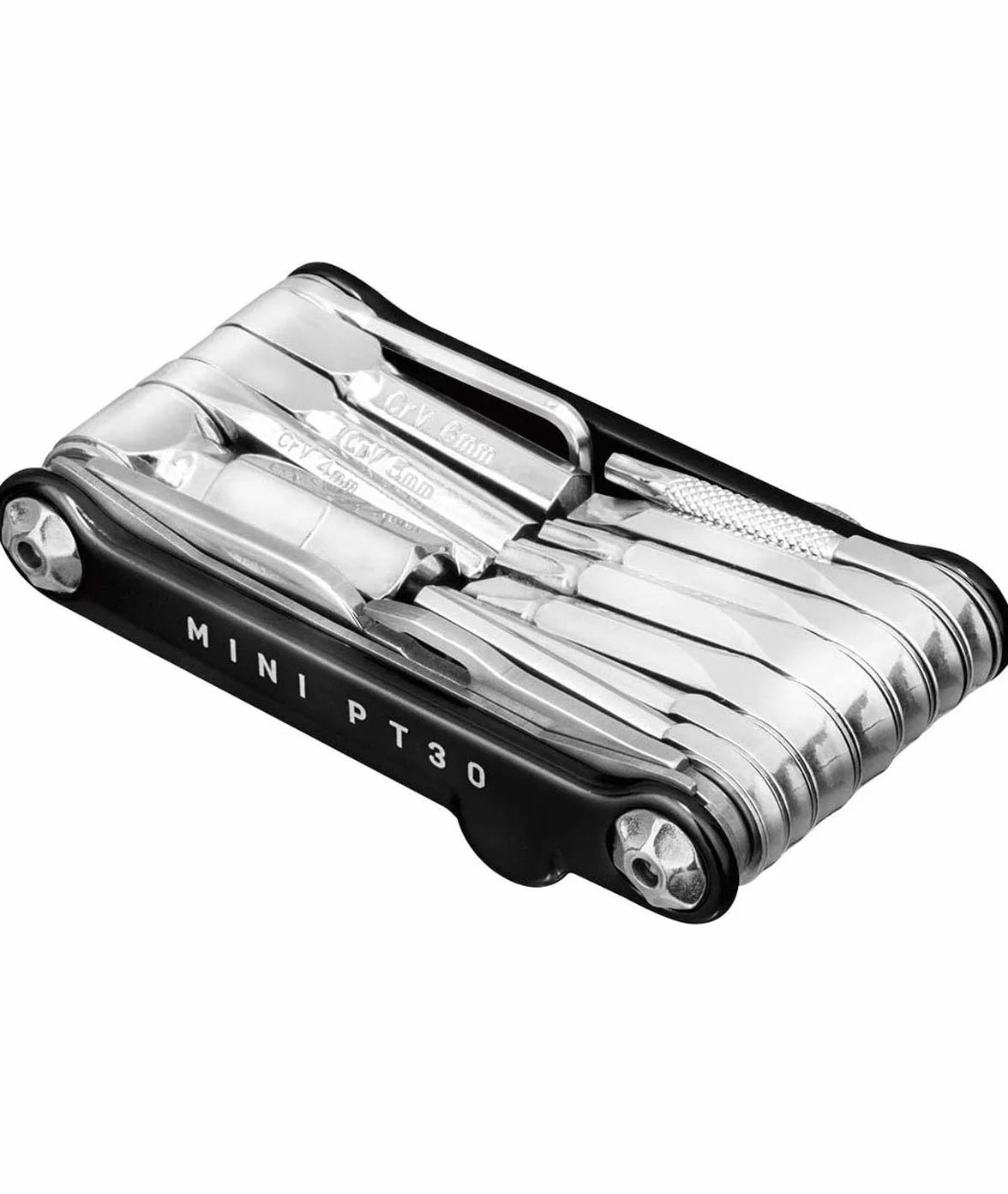 Topeak TT2583B Mini PT30 narzędzie wielofunkcyjne, czarne, 7,4 x 4 x 1,9 cm