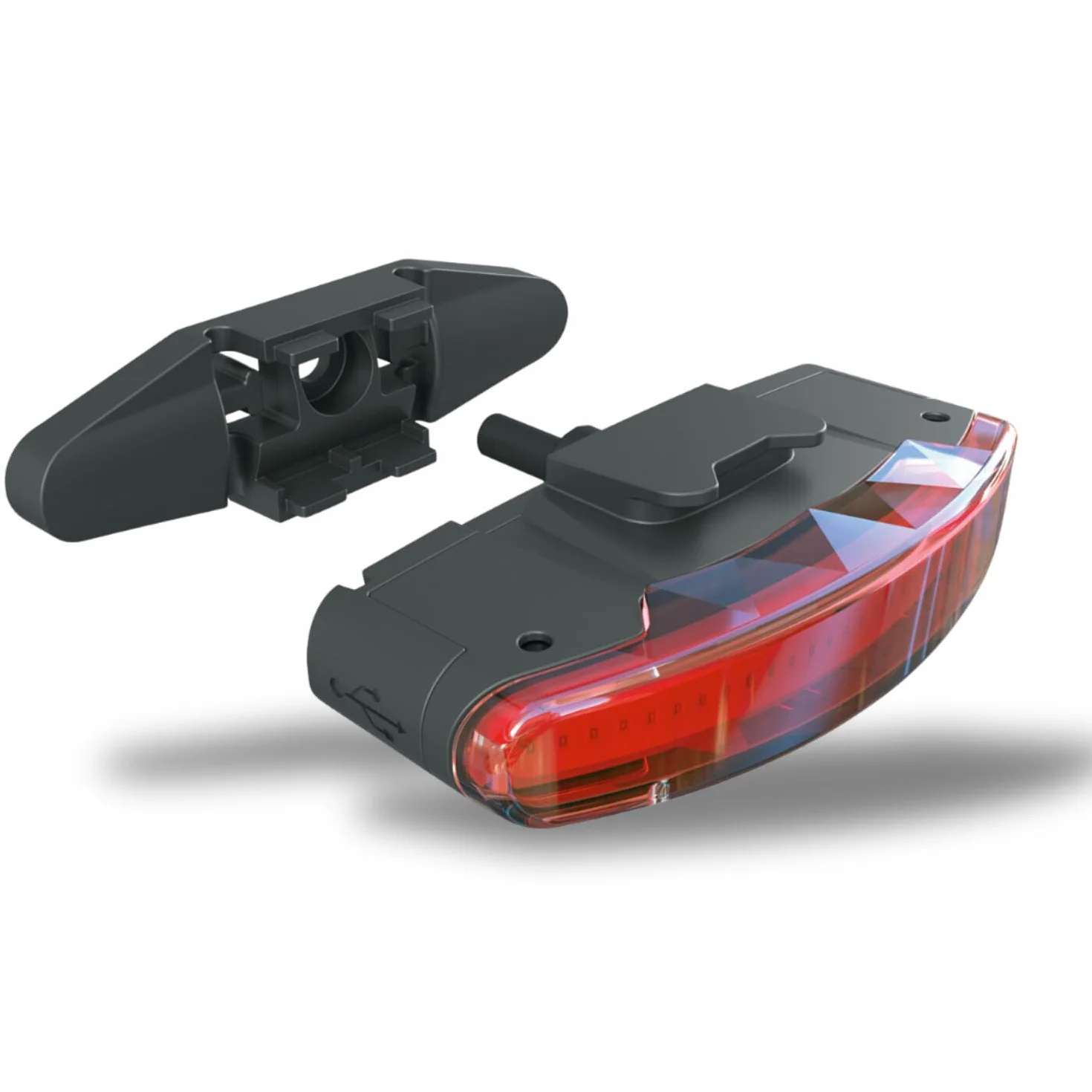 SKS GERMANY Lampa tylna INFINITY UNIVERSAL REARLIGHT do bagażnika INFINITY UNIVERSAL (uniwersalny montaż, technologia LED, czas świecenia do 5 godzin, zatwierdzenie StVZO), czarne