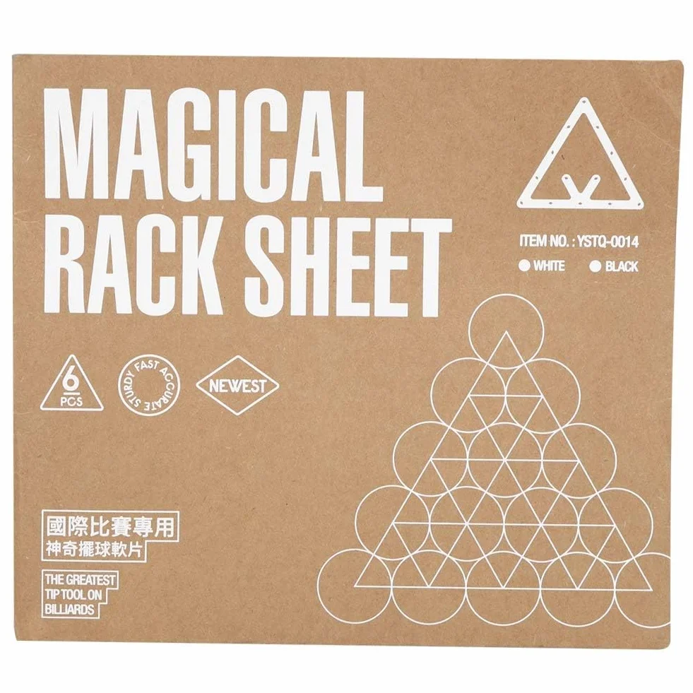 Alomejor Magic Ball Rack 10 piłek bilard trójkąt stojak Cue akcesoria do gier