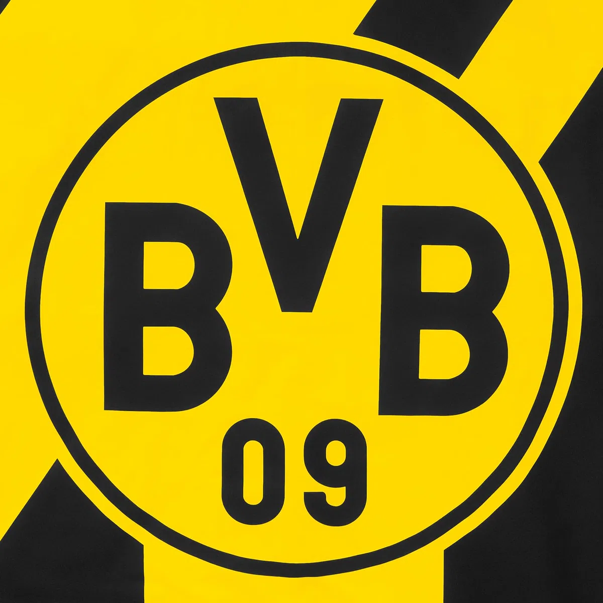 Borussia Dortmund BVB pościel z podpisami 2024/25, czarna, 135 x 200 cm z zamkiem błyskawicznym, podwójna konstrukcja