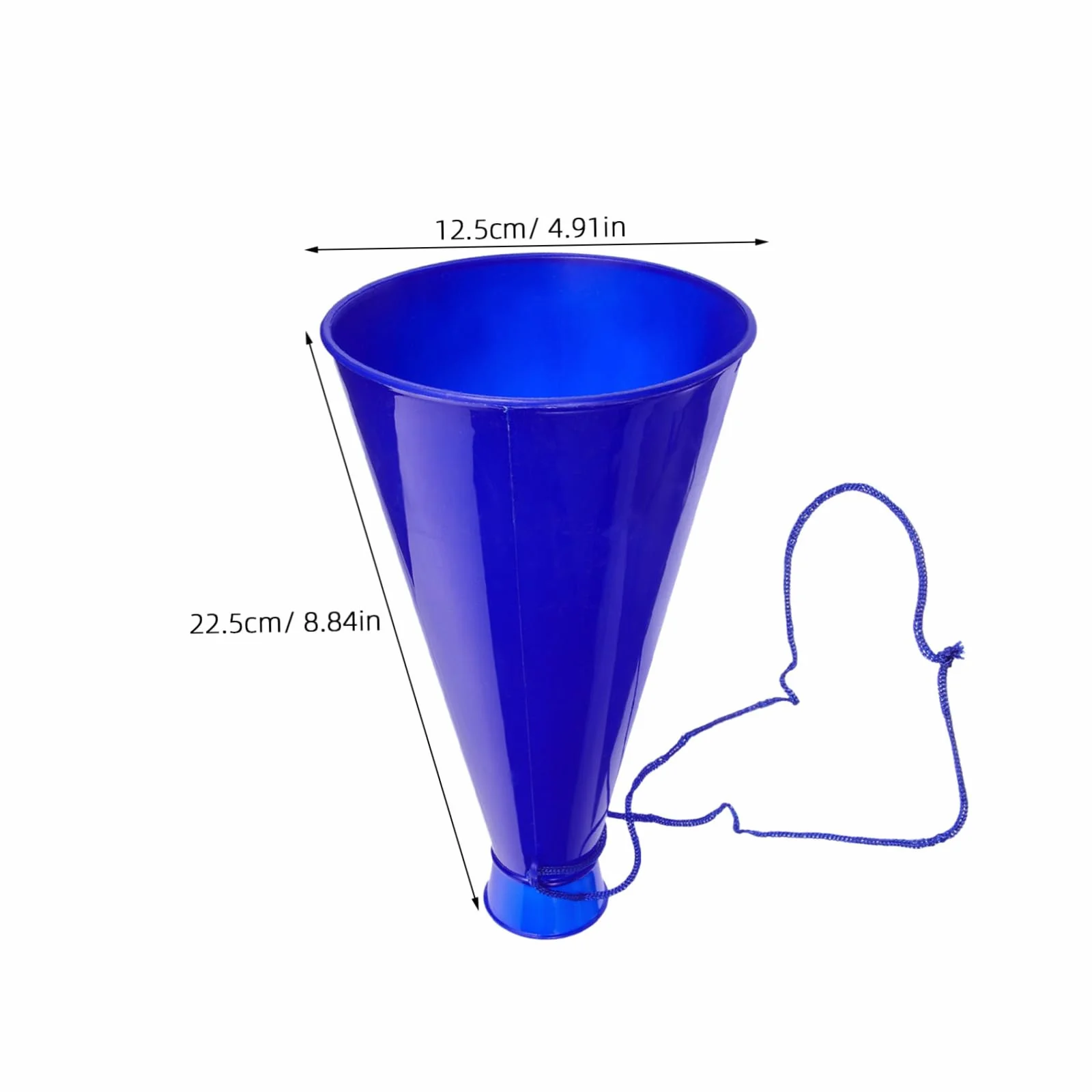 INOOMP 4 Sztuki Megafonów Do Kibicowania Z Uchwytami Mały Megafon Do Kibicowania Mini Megafon Generator Hałasu Do Kibicowania Megafon Sportowy Megafon Dla Dzieci Plastikowy Megafon