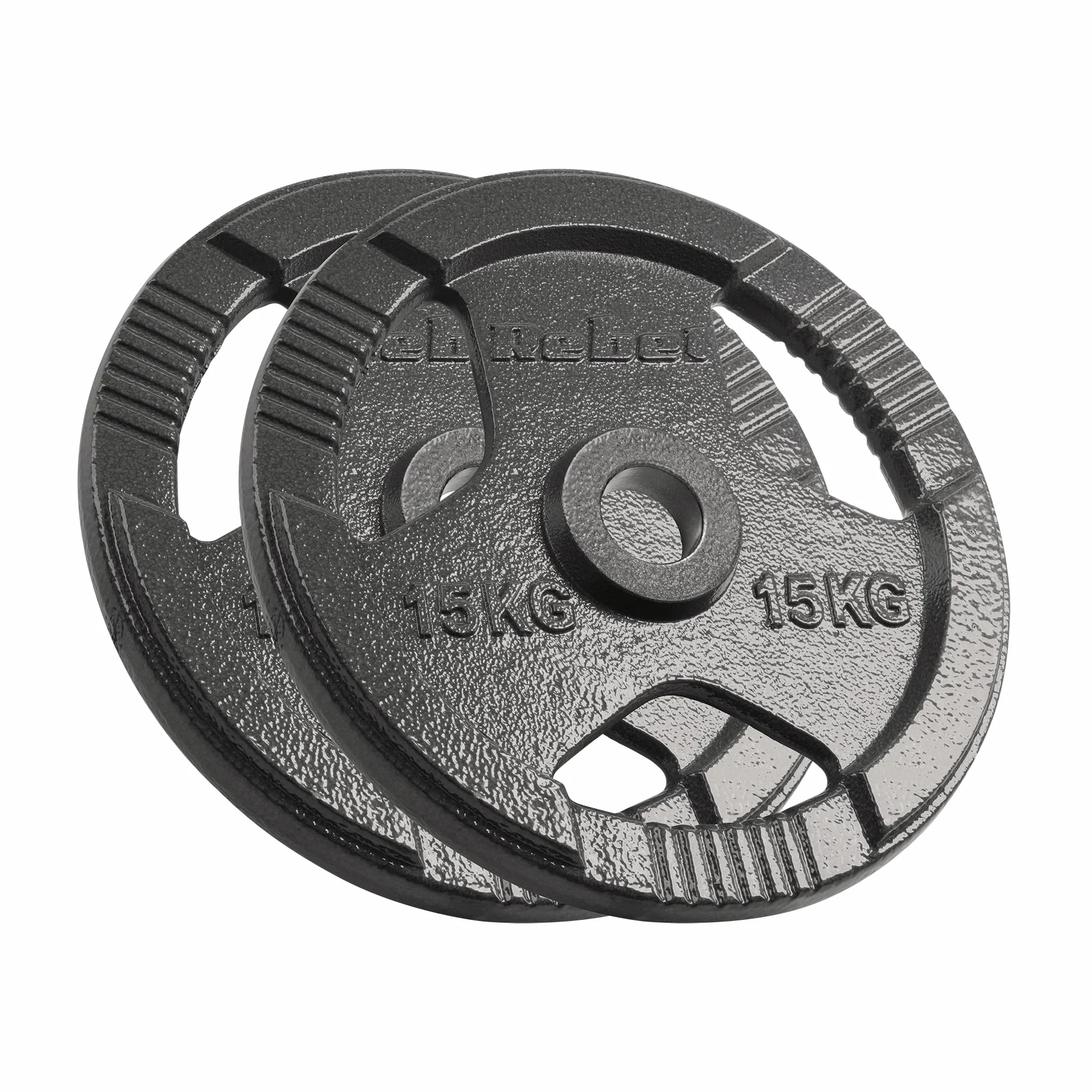Zestaw Obciążeń Żeliwnych 2x15 kg Otwór 51mm Talerz z Uchwytami