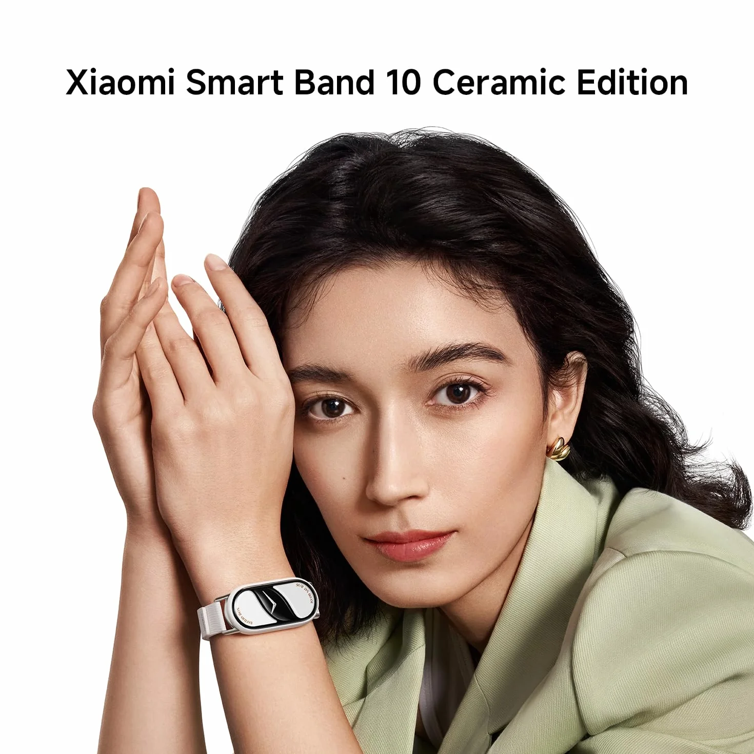 Xiaomi Smart Band 10, Smart Watch, Fitness Tracker, wyświetlacz AMOLED 1,72", akumulator 21 dni, wodoszczelność 5ATM, SPO₂ i pomiar tętna, monitorowanie snu, 150+ trybów sportowych, srebrny