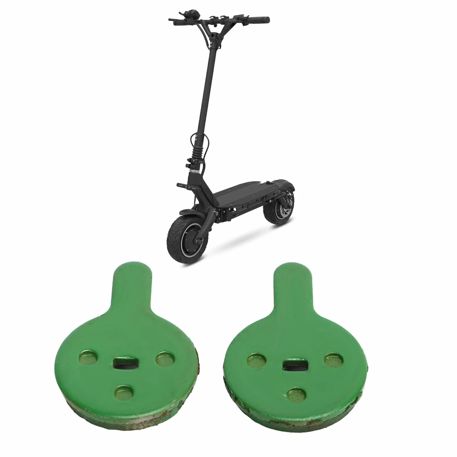 Klocki Hamulcowe do Skutera Elektrycznego Kugoo G2 Pro do BOLI BB8 NOVELA YINXING BOLIDS Hulajnoga Rowerowa Tarcza Hydrauliczna 5 par Miedziana Półmetalowa Gładka Wymiana Hamowania