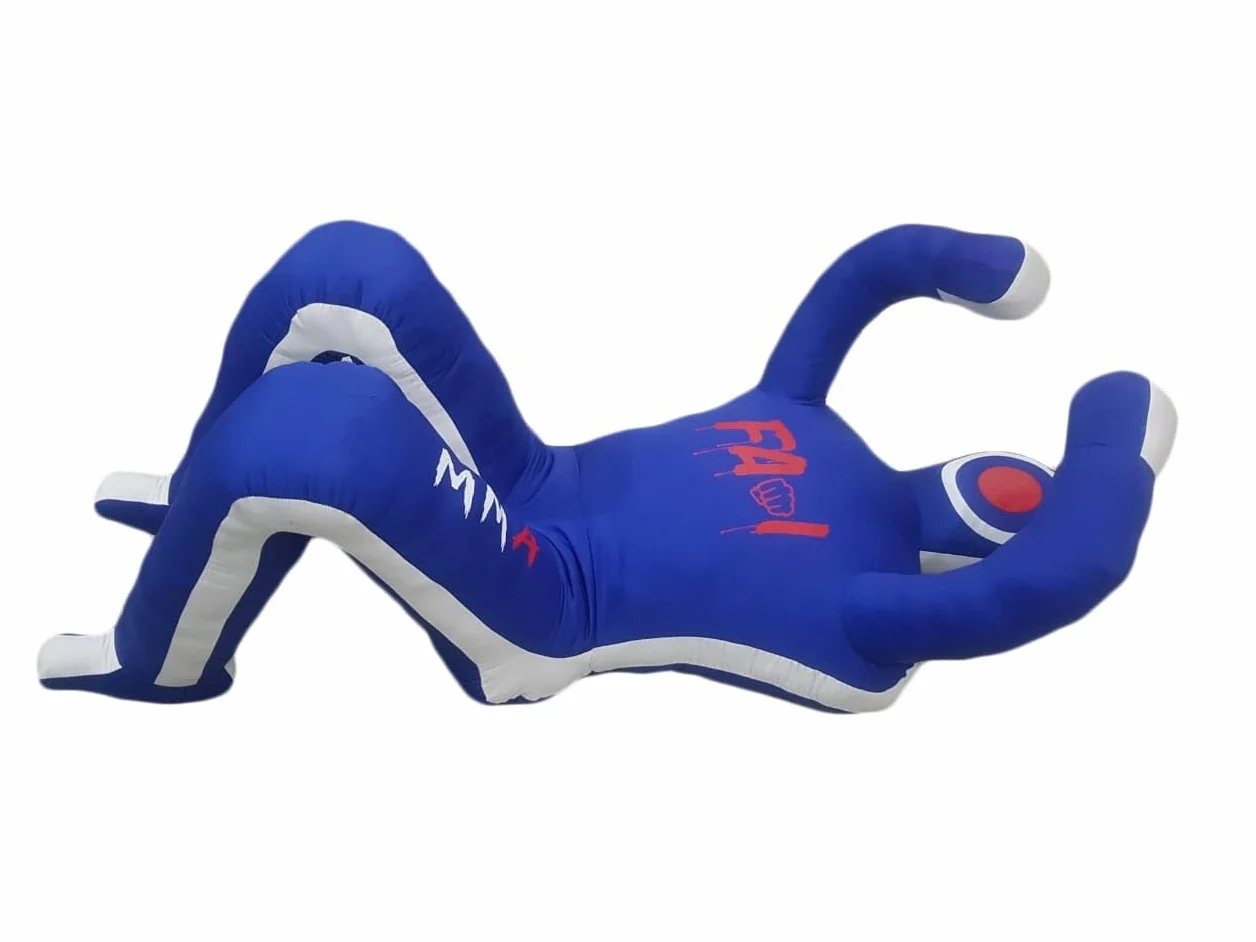 MMA Grappling Dummy Judo BJJ Wrestling Pozycja siedząca Brazylijski JIU Jitsu Dummy Submission Samoobrona Trening Canvas UNFILLED