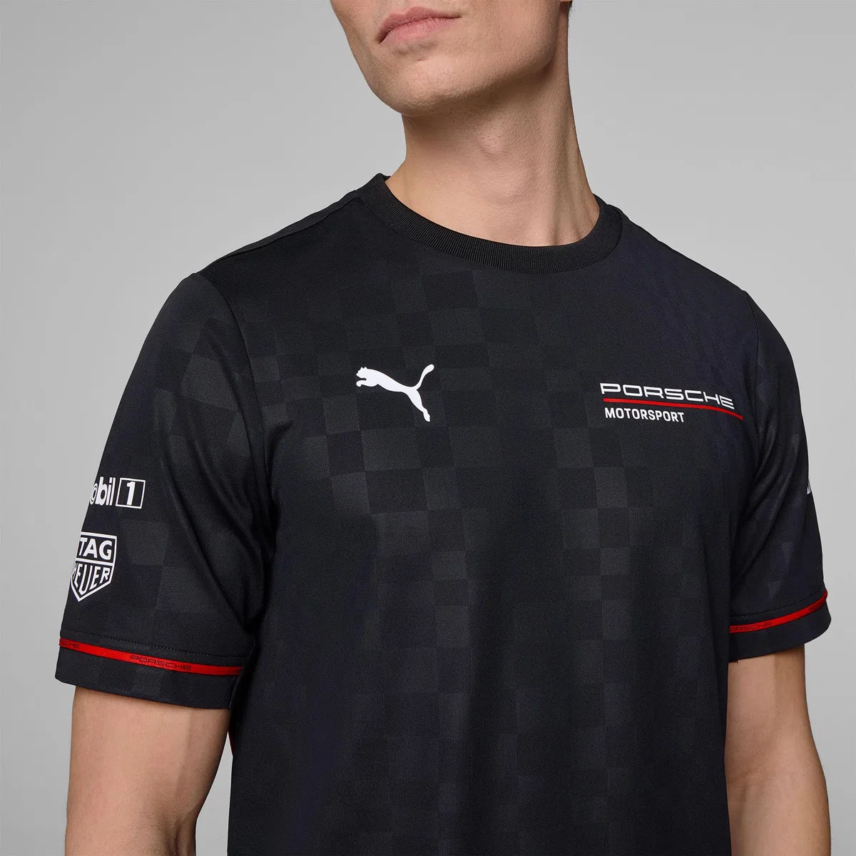 PUMA Porsche Motorsport męska koszulka drużynowa - czarna