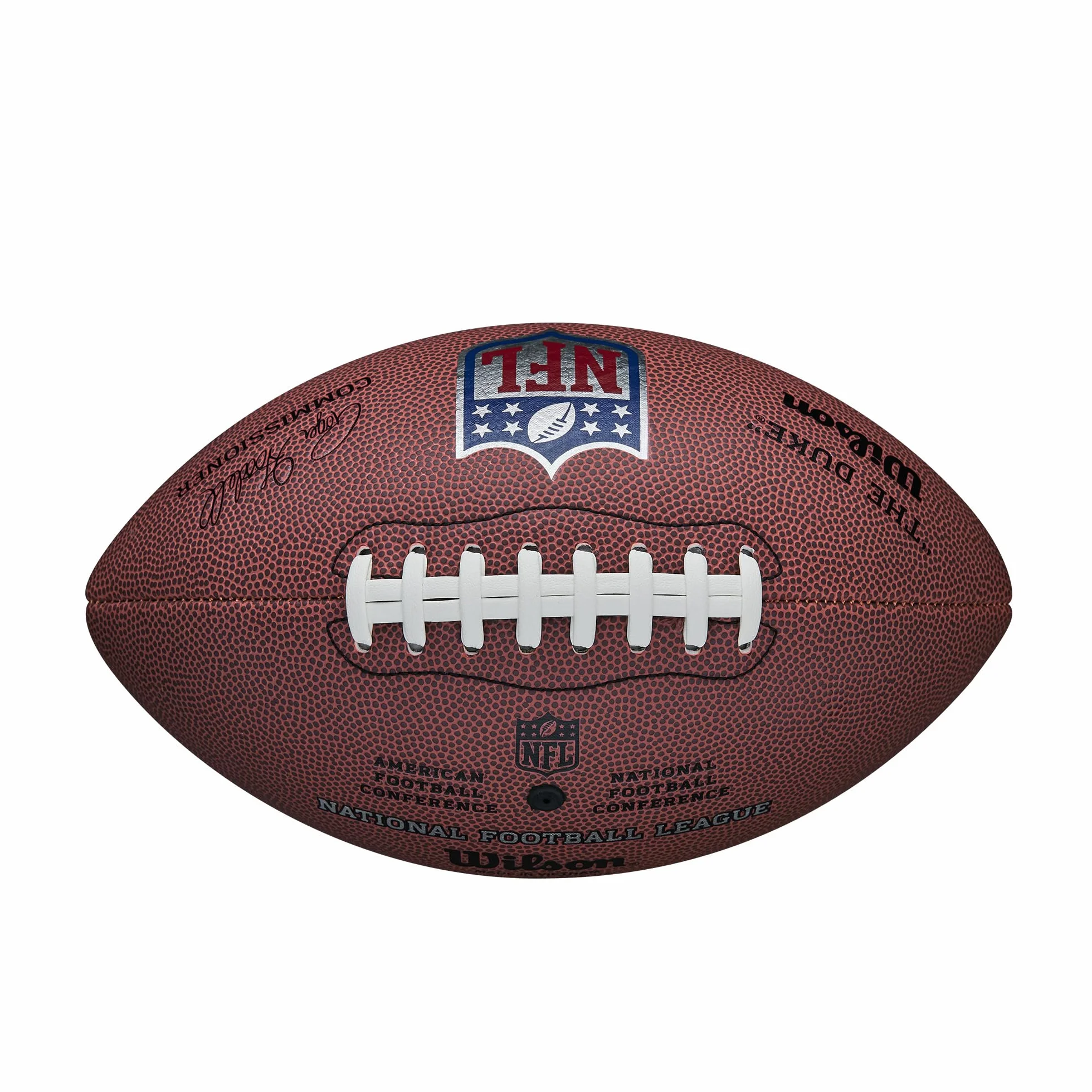 Wilson Uniseks Nfl Duke WTF1825ID Piłka, Brązowy, 8,66"