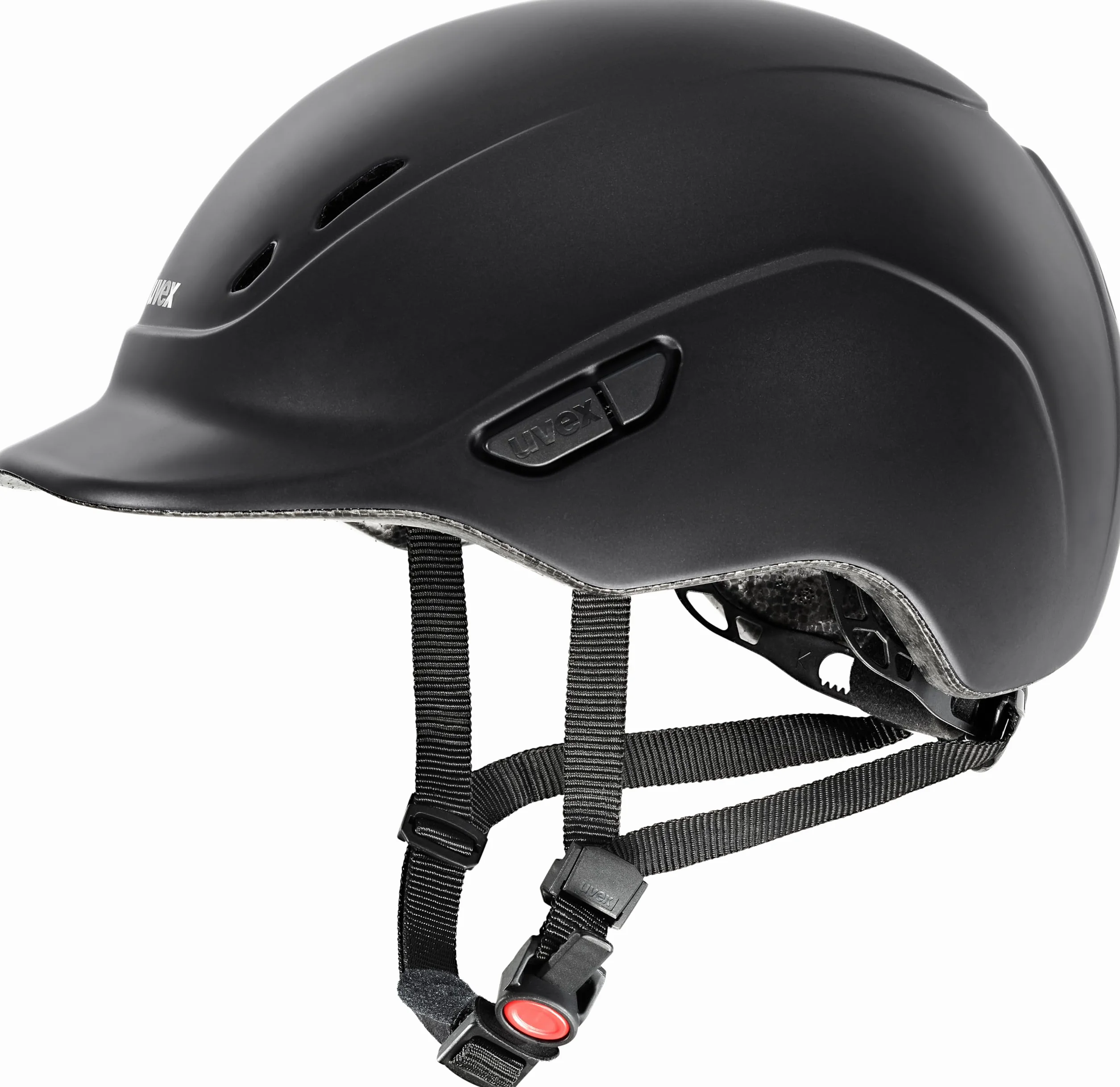 uvex kidoxx Dziecięcy lekki kask rowerowy z indywidualnym dopasowaniem i optymalną wentylacją, kolor czarny matowy, 3XS-XS