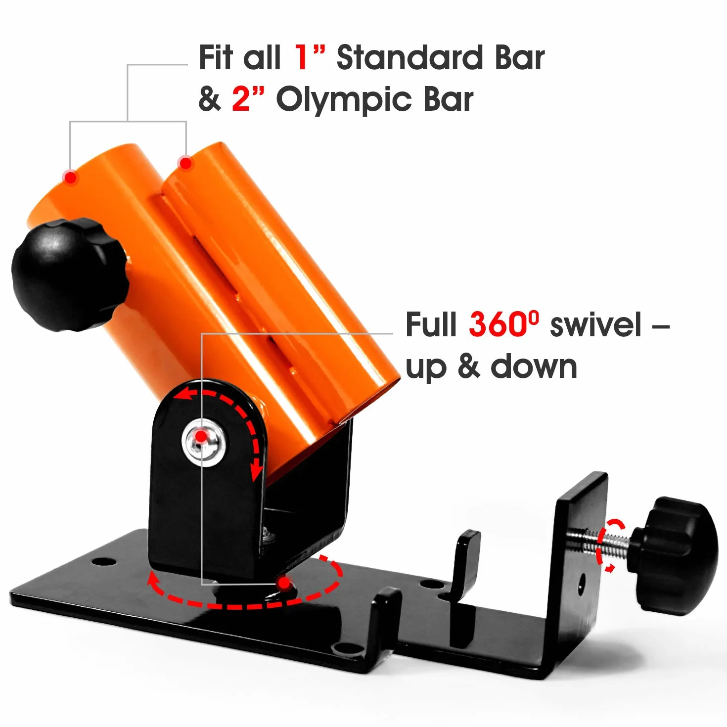 Yes4All Platforma T-Bar Row, uchwyt landmine do sztangi, pasuje do gryfu 2,5 cm i olimpijskiego 5 cm