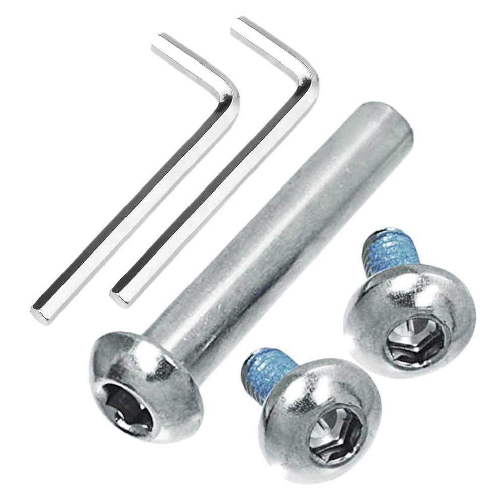 M8 x 45 mm/1,77 cala śruby do 2-3-4-kołowych dziecięca hulajnoga wymienna mikro mini składana hulajnoga dla dzieci skutery naprawy osi