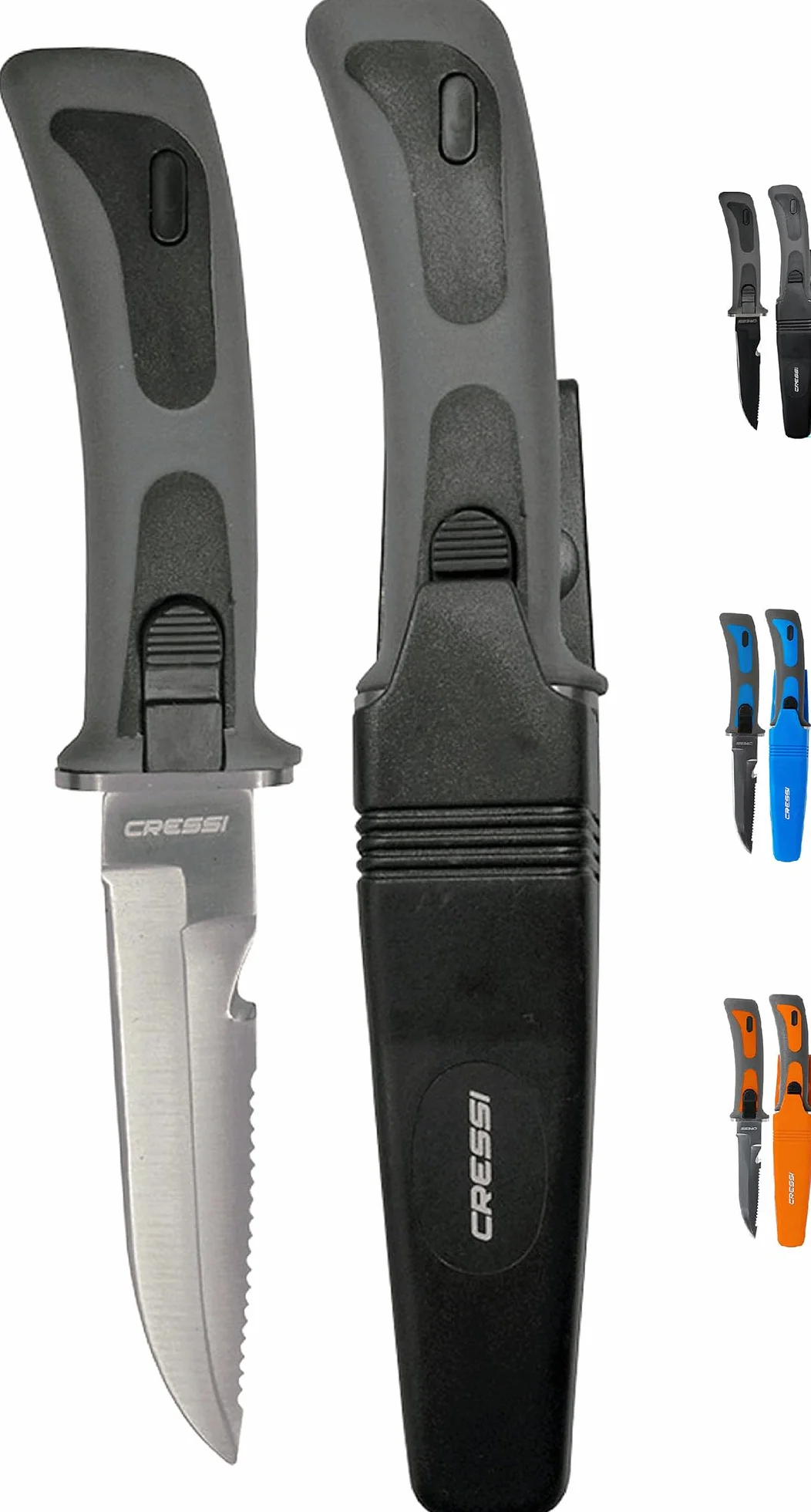 Cressi Vigo Knife wysokiej jakości nóż do nurkowania, uniseks dla dorosłych