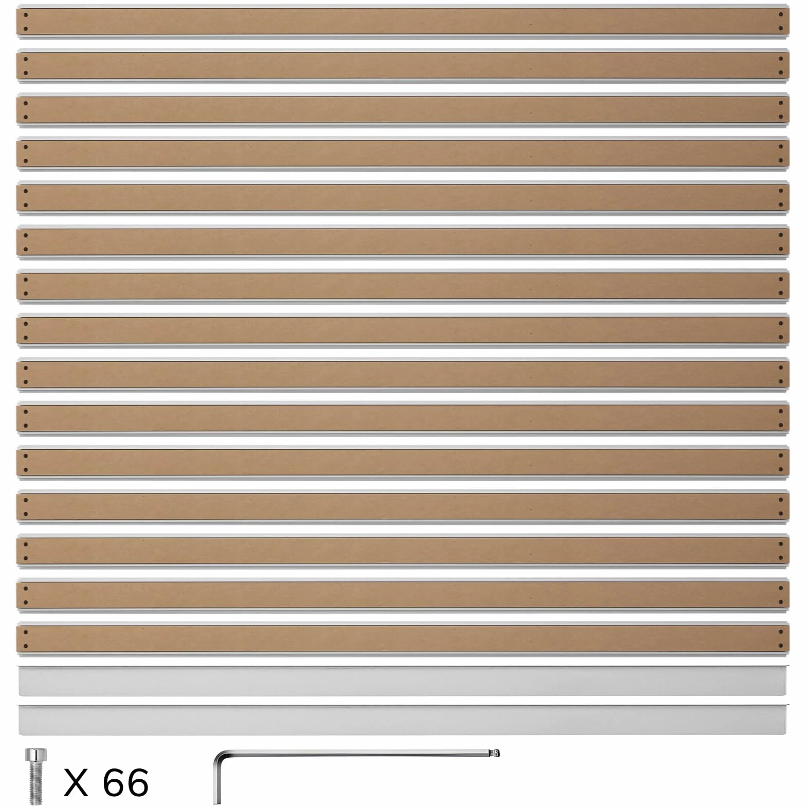 Genmitsu Hybrydowy stół spoilboard z aluminium i płyty MDF do frezarki CNC PROVerXL 4030 V2 1313 XY zestaw rozszerzający 1490 x 1393 x 20 mm