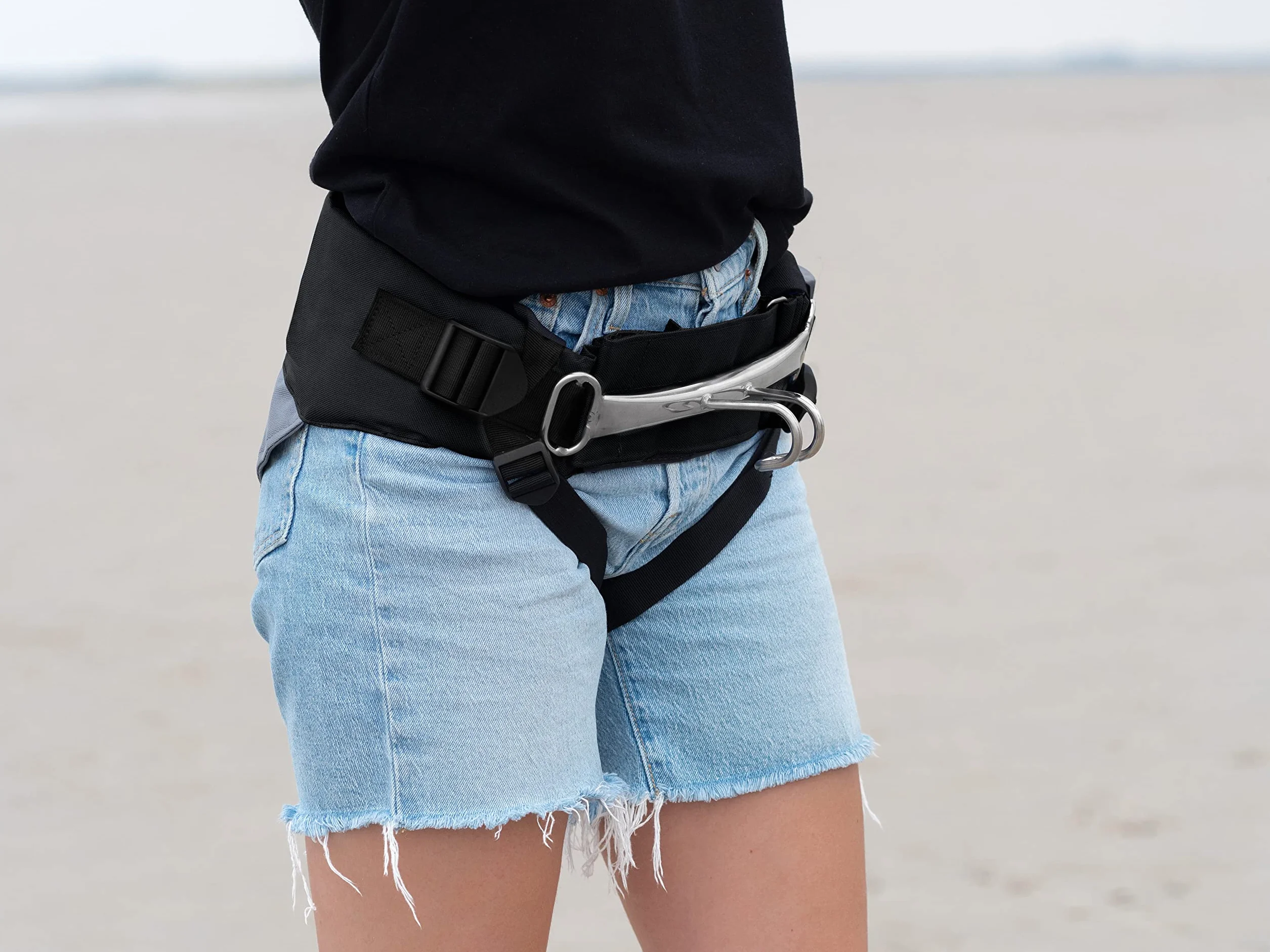 Wolkenstürmer Uniwersalny Trapez czarny do Harness Fix Rozmiar S-XL Latawiec trapezowy