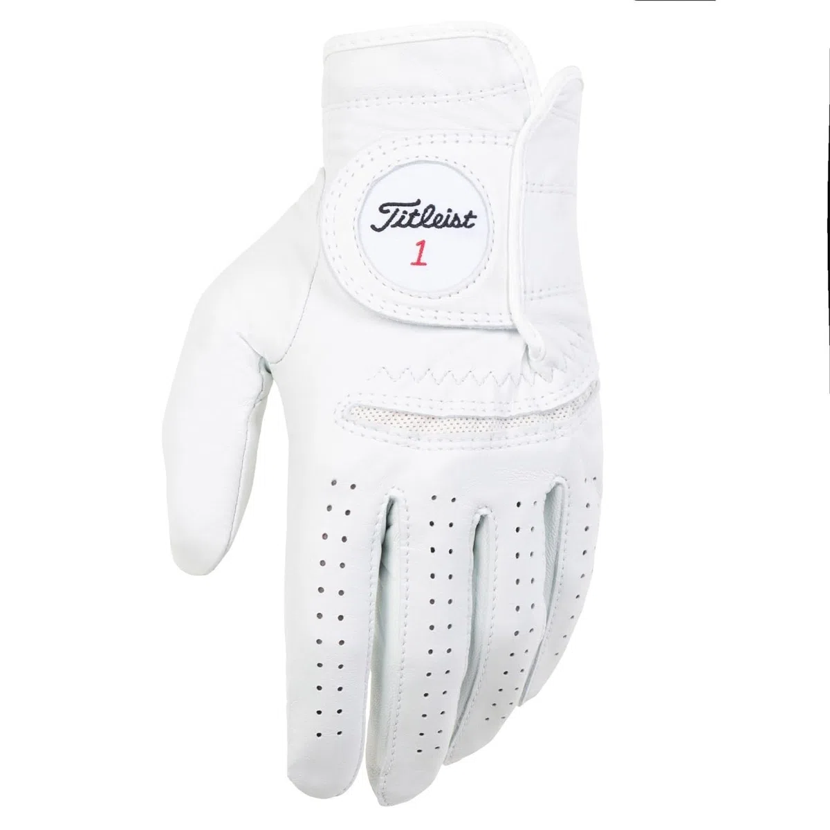 Titleist Perma rękawiczki męskie, miękkie, białe
