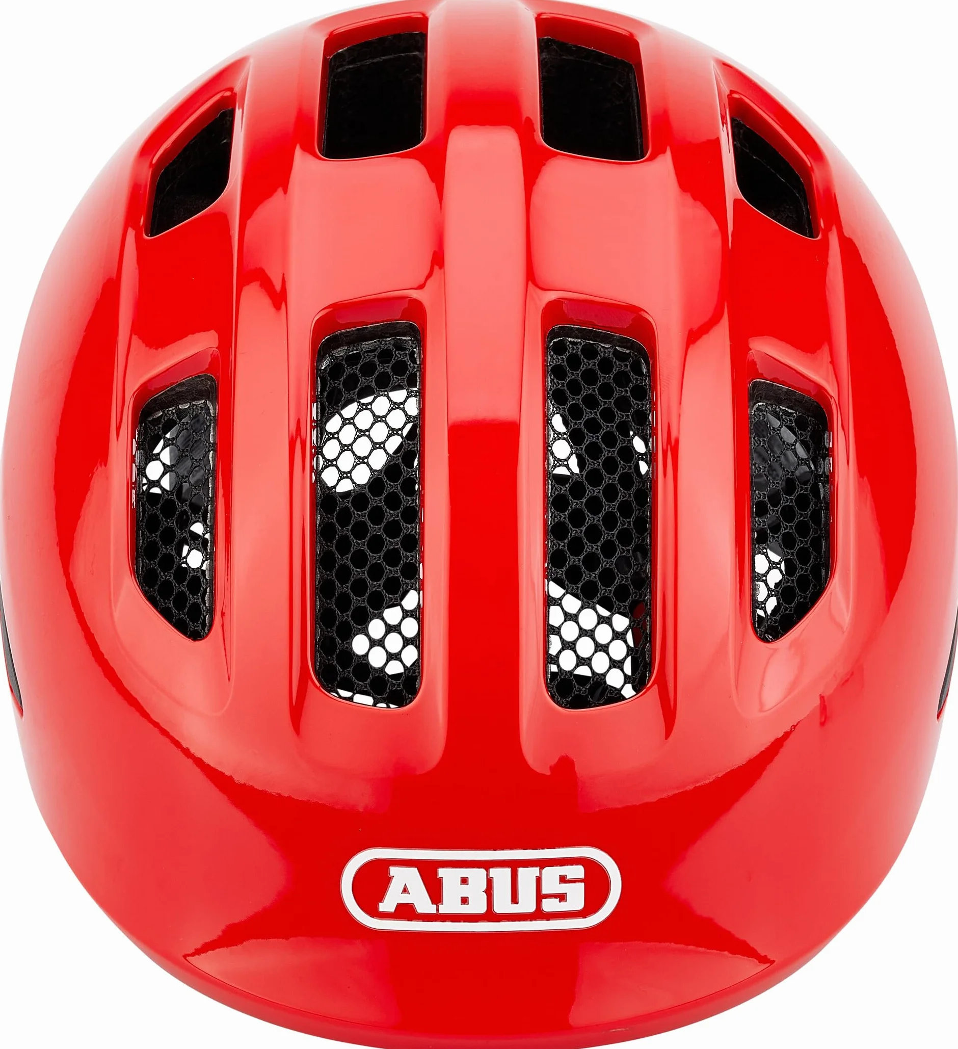 ABUS Kask Rowerowy Czerwony Shiny Red Rozmiar M 50-55 cm