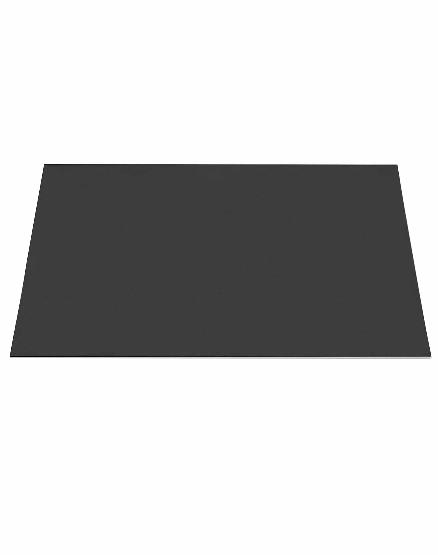 QWORK 10 sztuk folii magnetycznej DIN A4, samoprzylepne, gr. 0,6 mm, czarne, magnesy na lodówkę