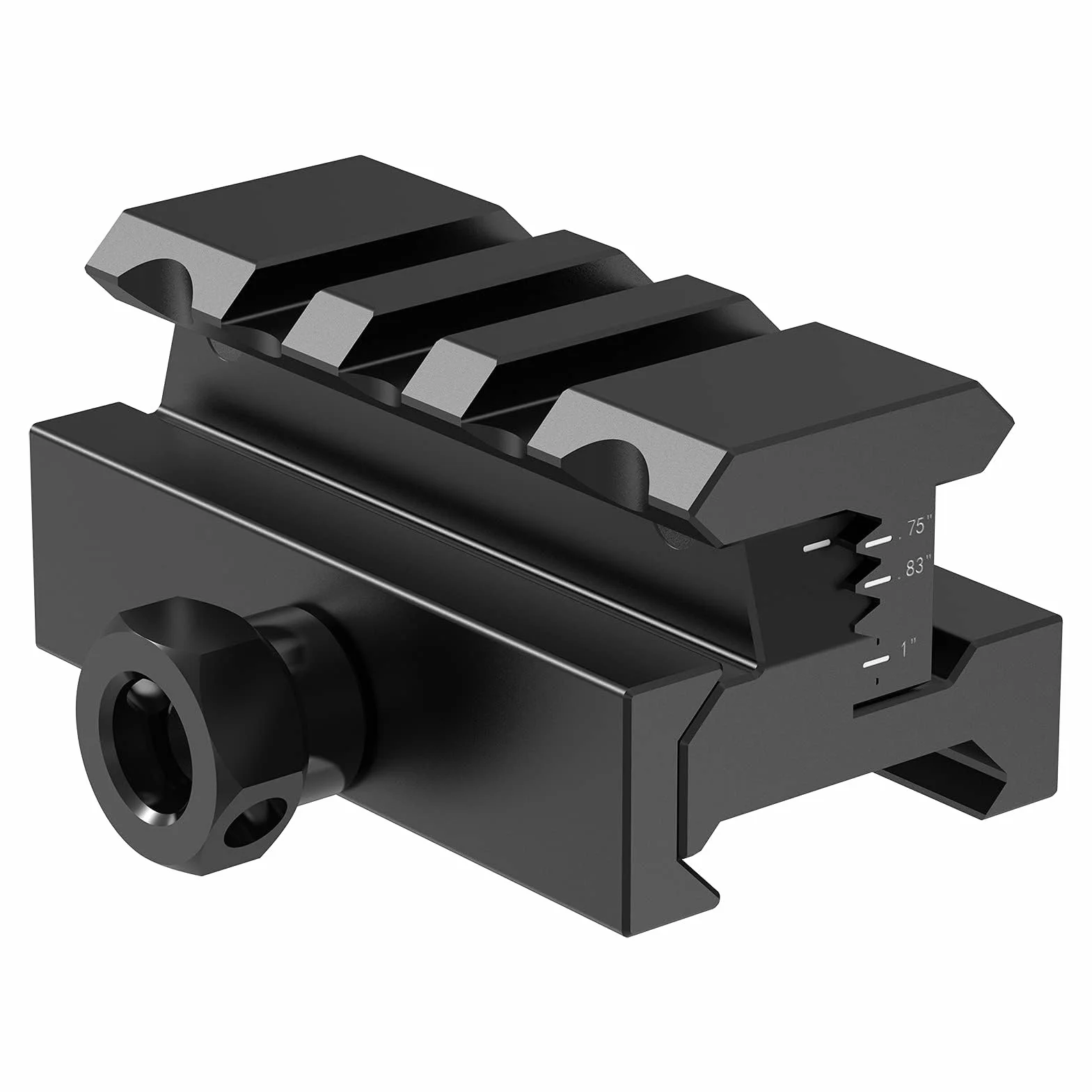 Feyachi Wysoki uchwyt na szynę Riser, uchwyt na lunetę Riser do szyn Picatinny/Weaver 20 mm do celowników z czerwoną kropką, lunet i optyki