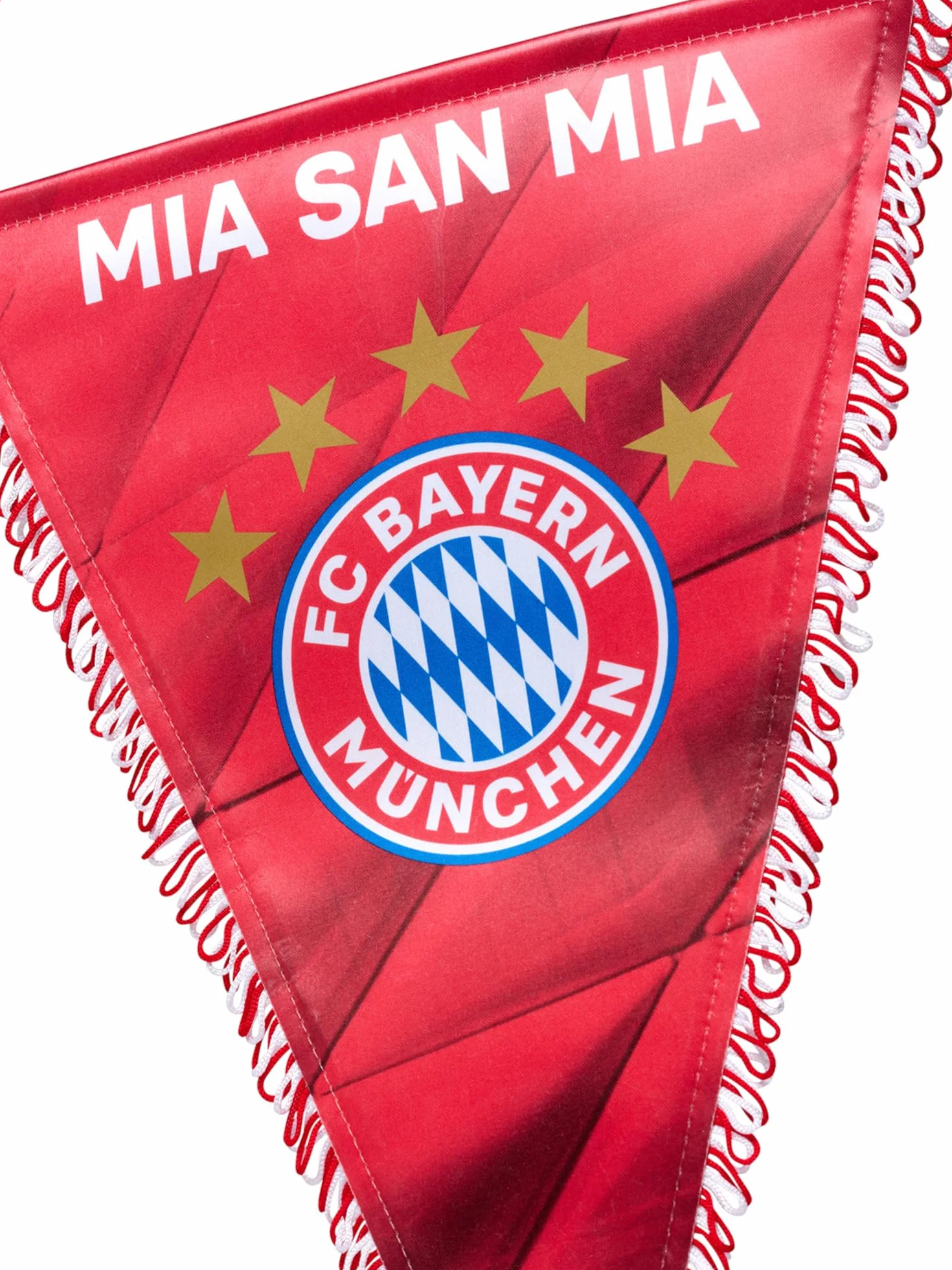 FC Bayern München Proporczyk Mia san Mia czerwony