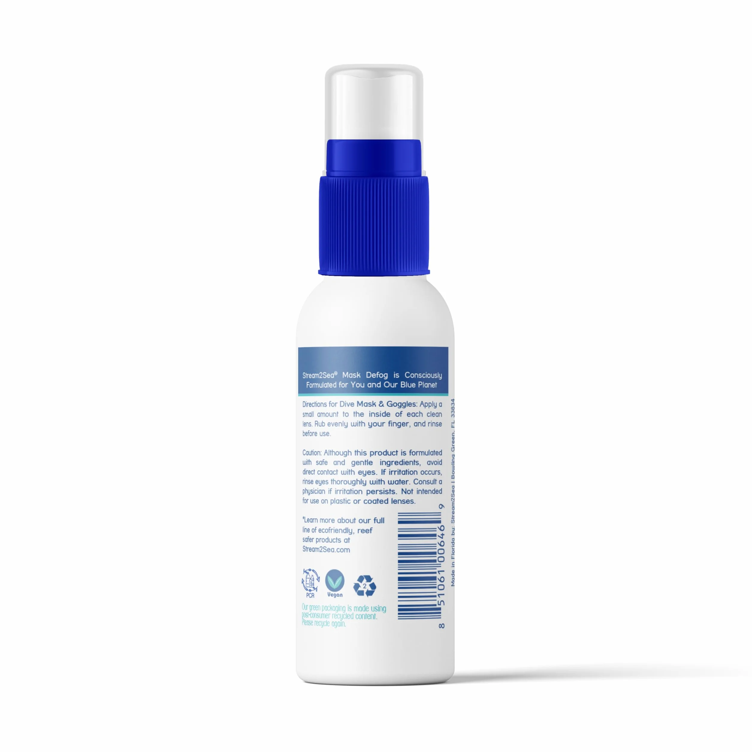 Reef Safe Anti-Fog Spray do gogli pływackich i masek do nurkowania